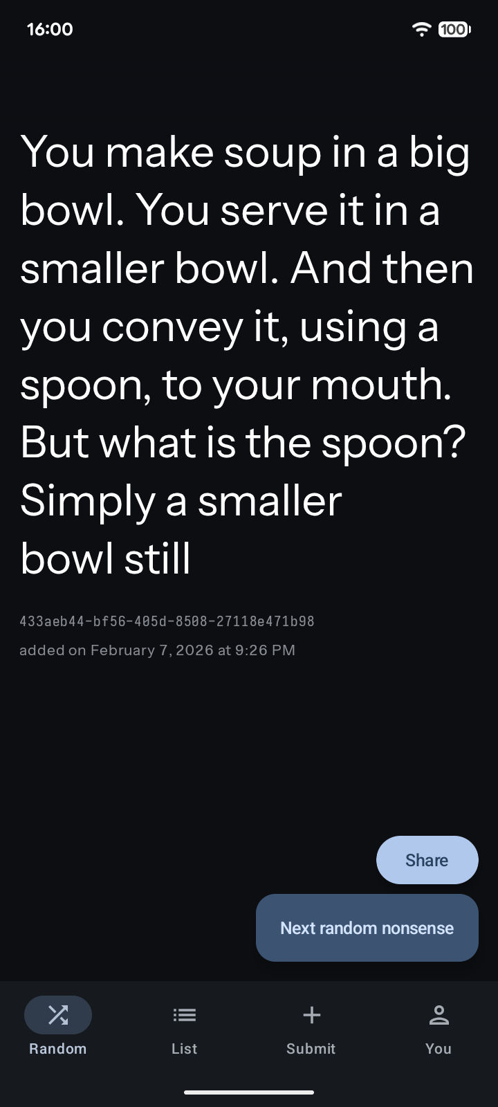 Nontrinsic screenshot 1