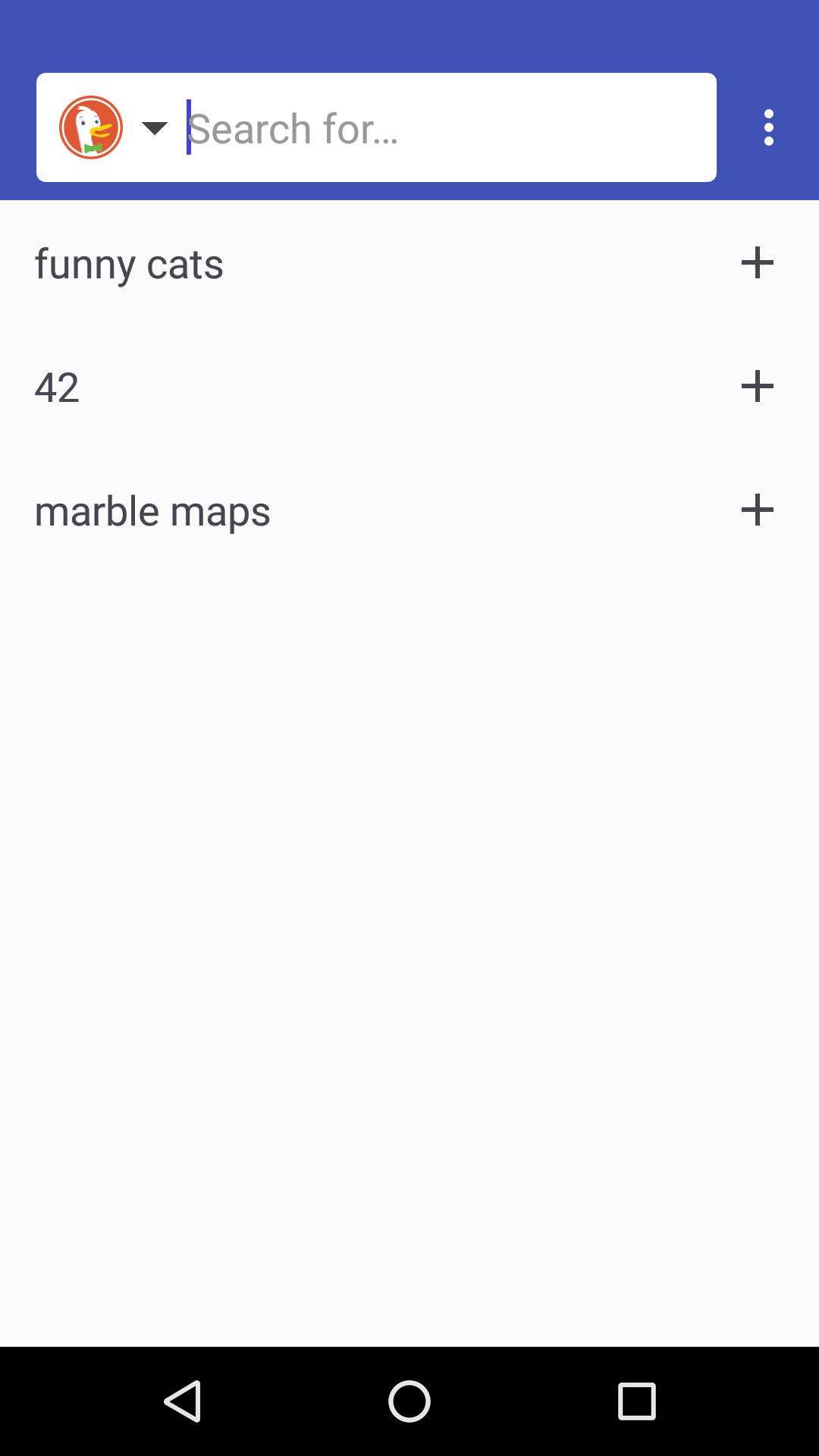 Simple Search screenshot 1