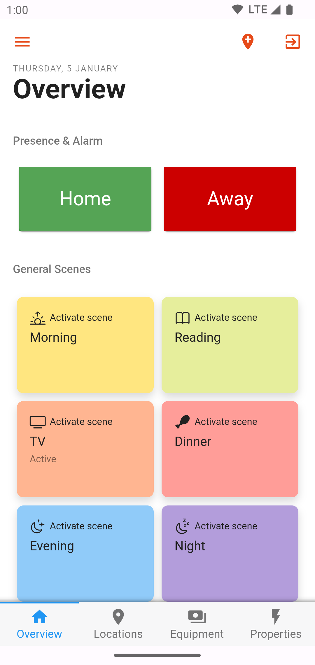 openHAB Beta screenshot 3