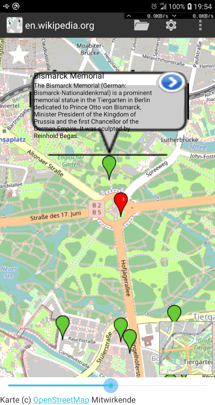 Show Articles in Map screenshot 1