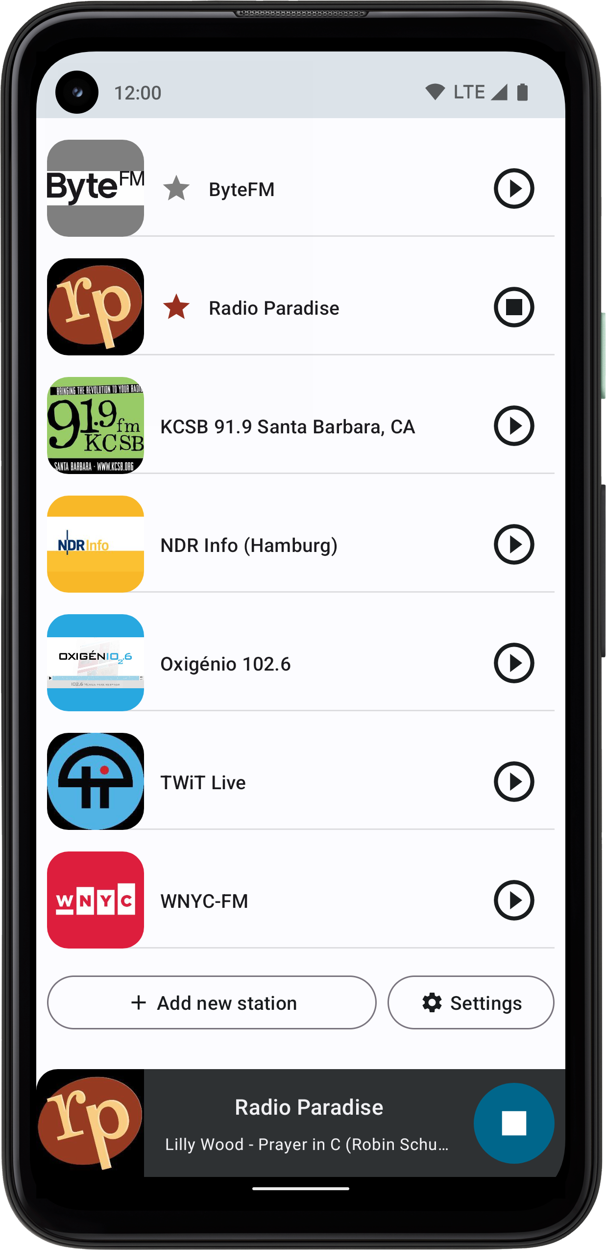 Transistor - Simple Radio App screenshot 2