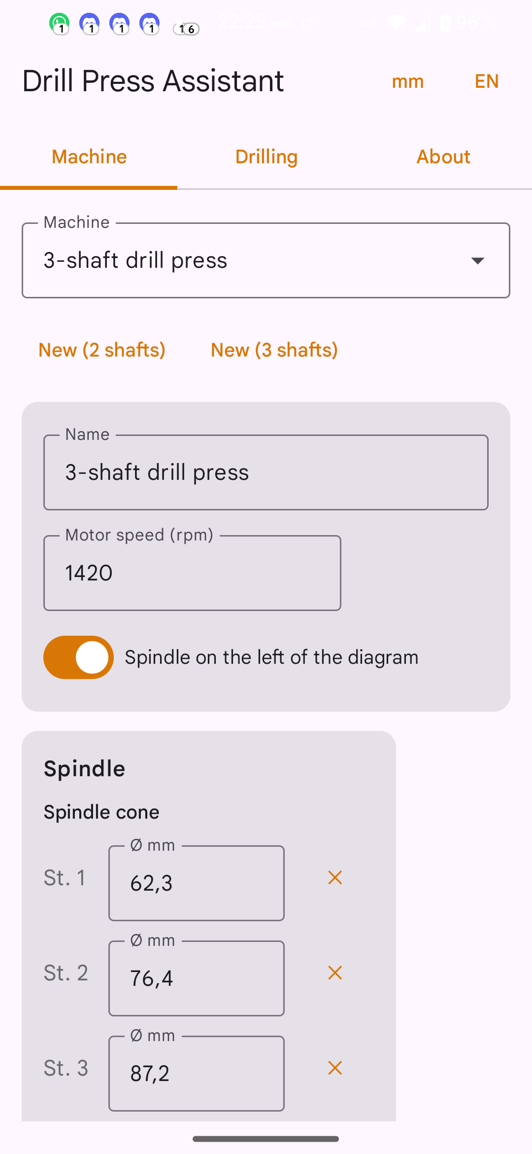 Drill Press Assistant screenshot 1