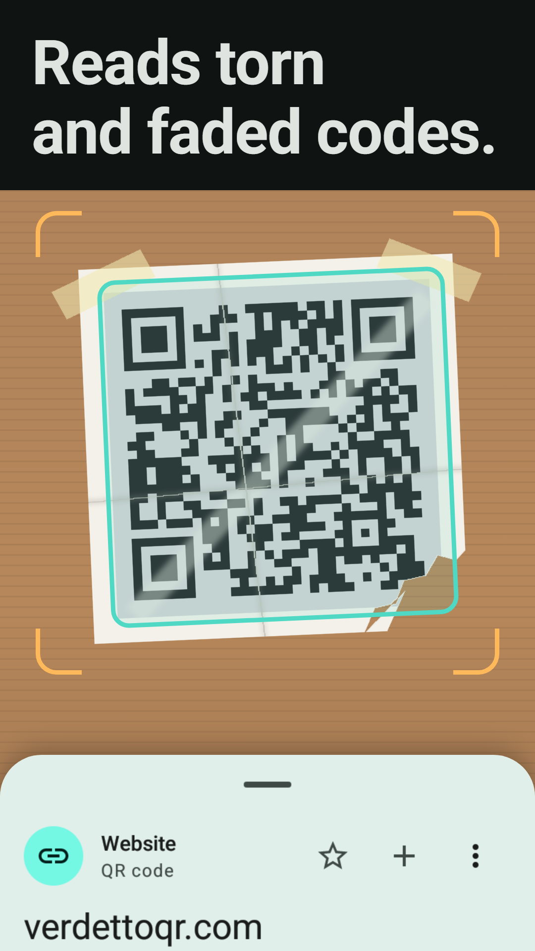 Verdetto: QR & Barcode Scanner screenshot 3