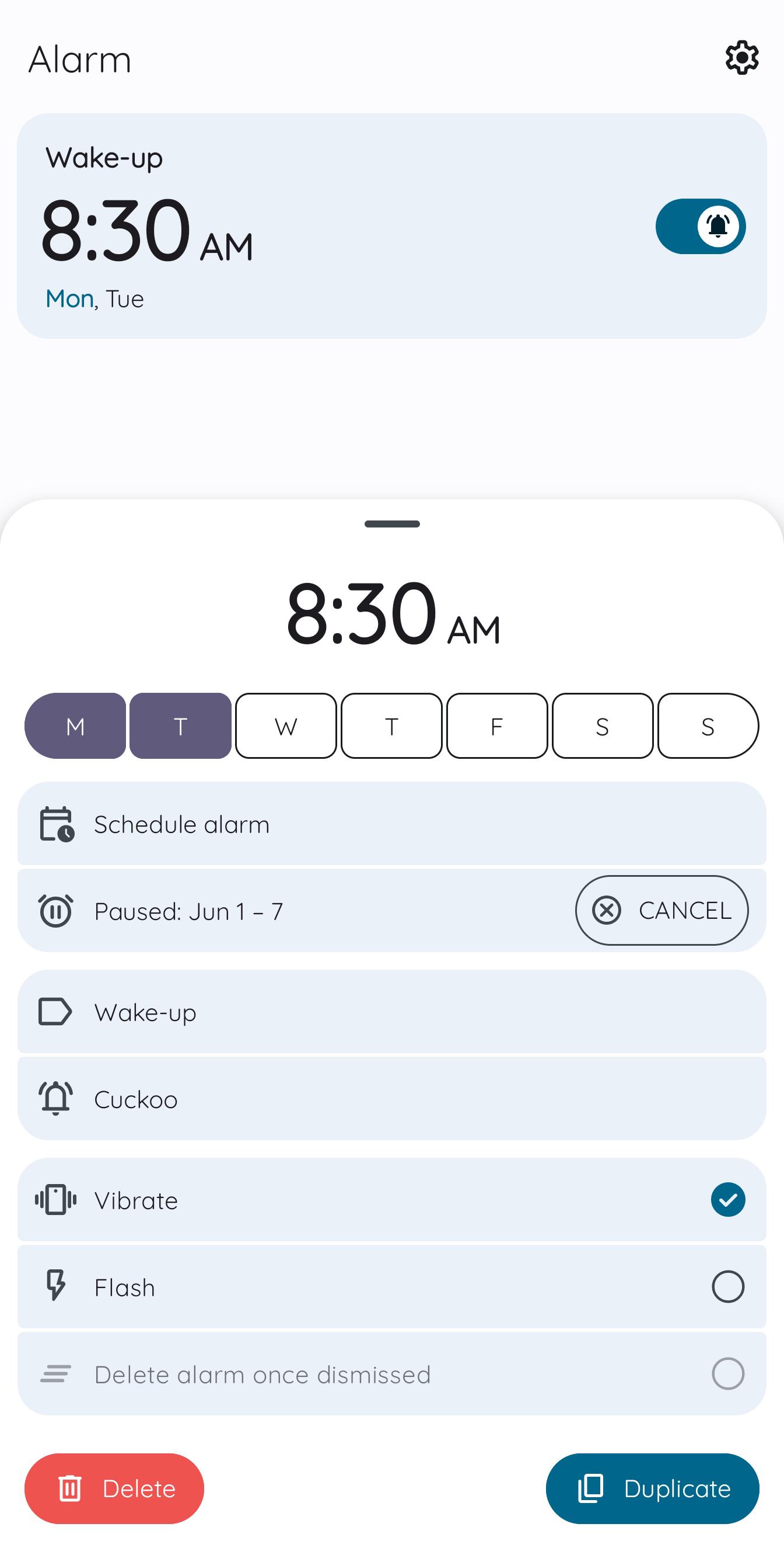 AlarmClock Deluxe (Wecker, Uhr, Timer, Stoppuhr) screenshot 13