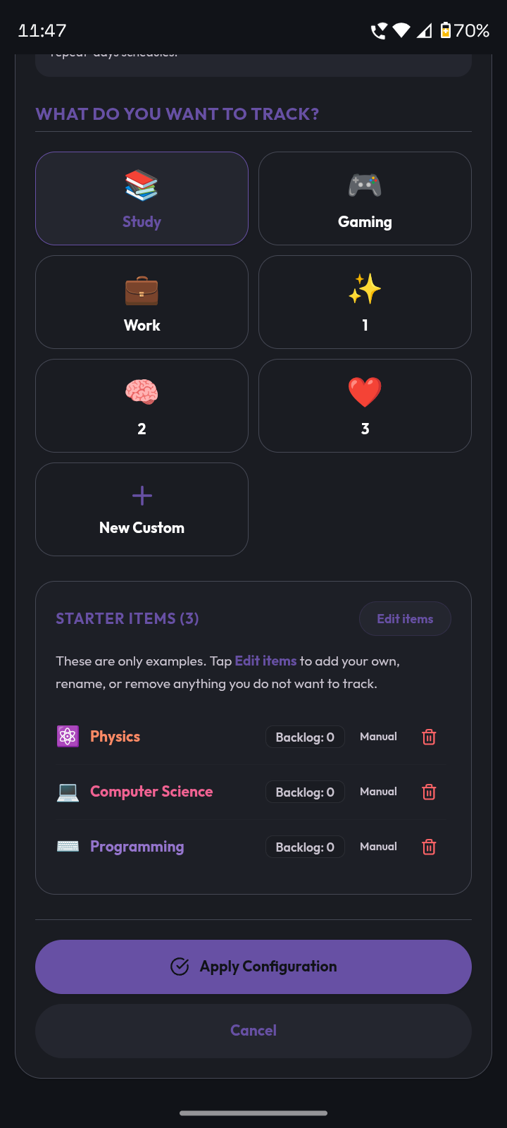 Backlog Tracker screenshot 3