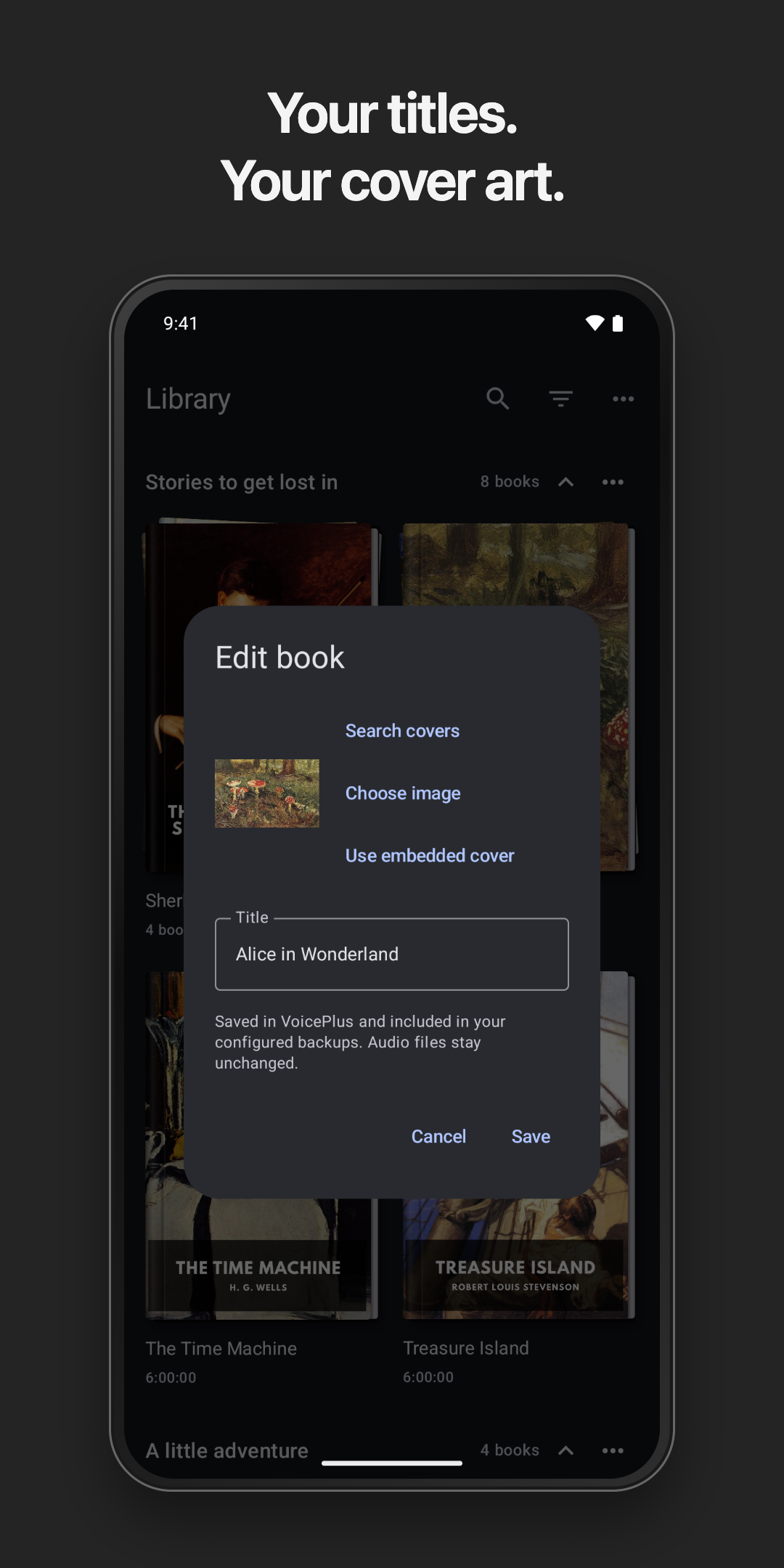 VoicePlus – Audiobook Player screenshot 9