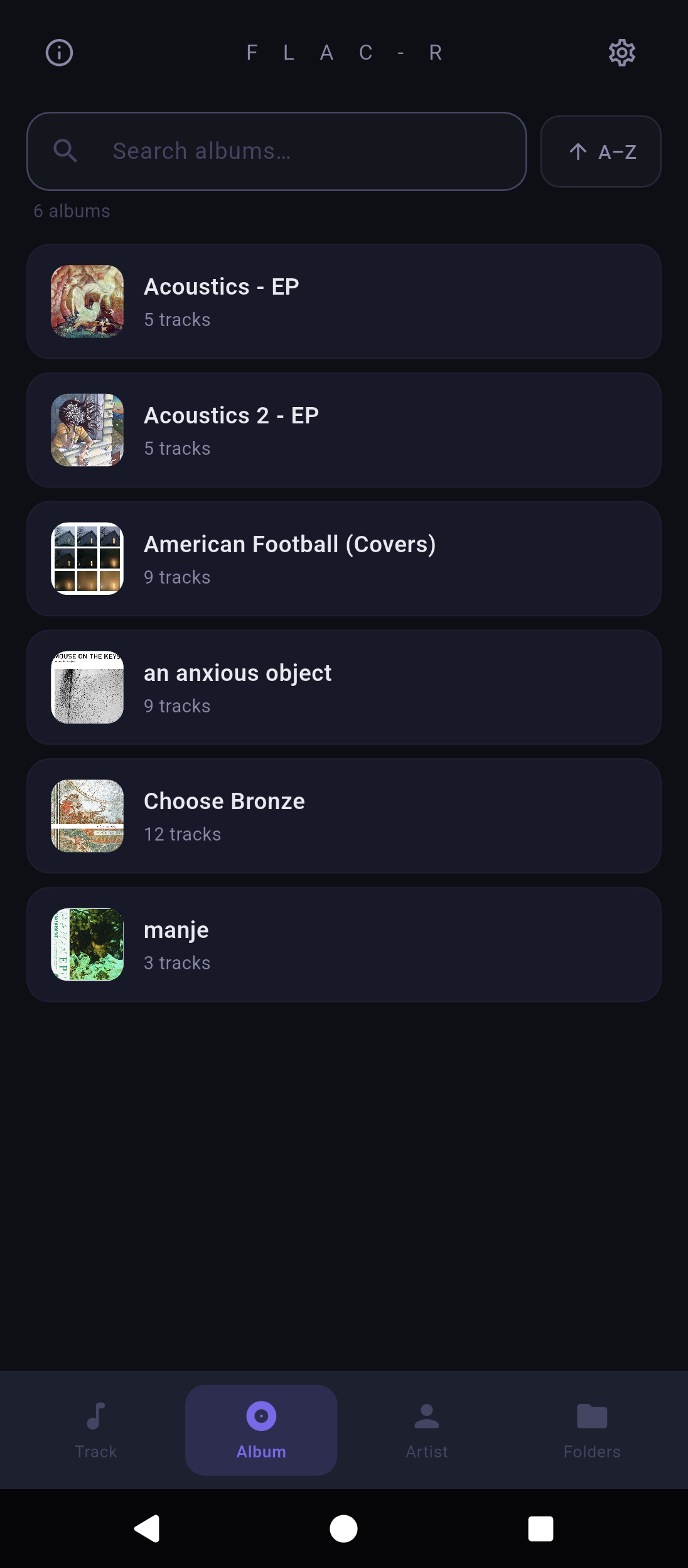 Flac-R screenshot 2