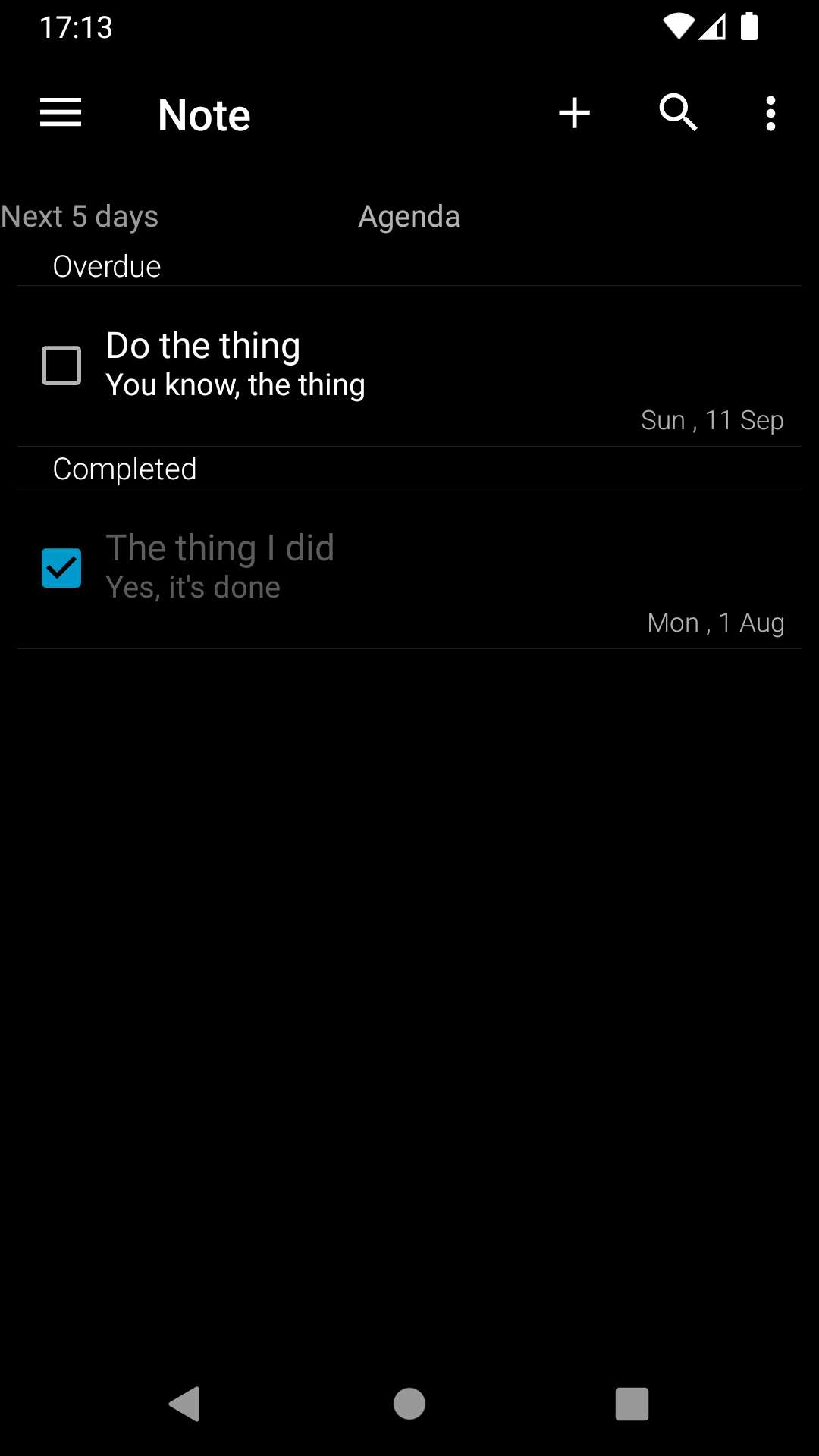 NoNonsense Notes screenshot 5