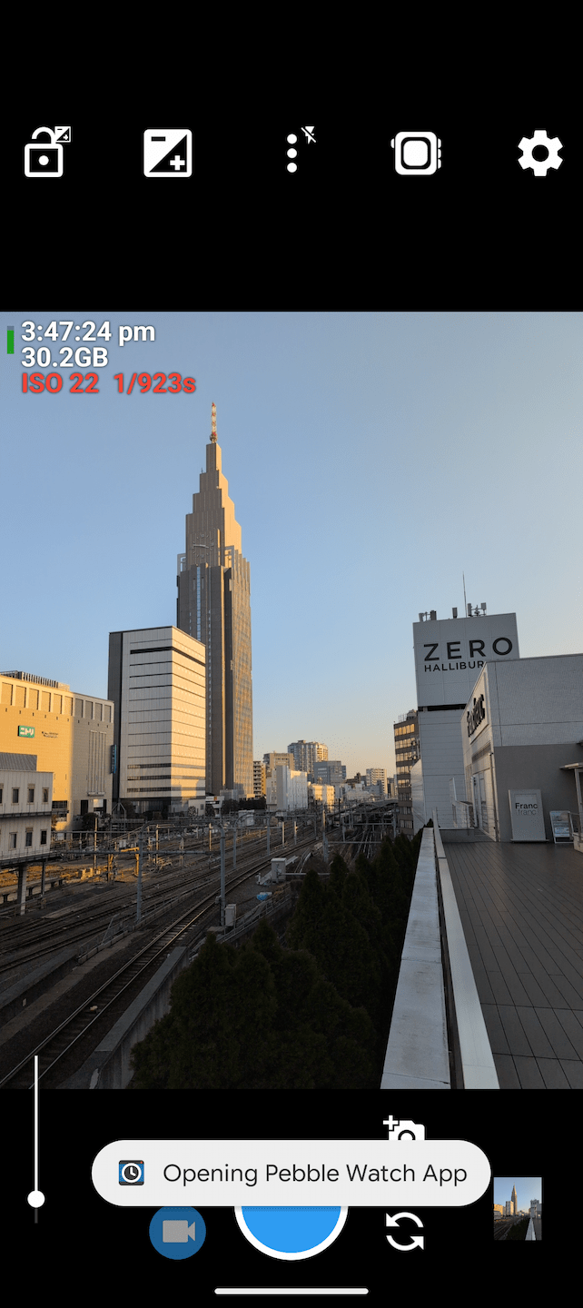 OW Camera 2 For Pebble screenshot 2