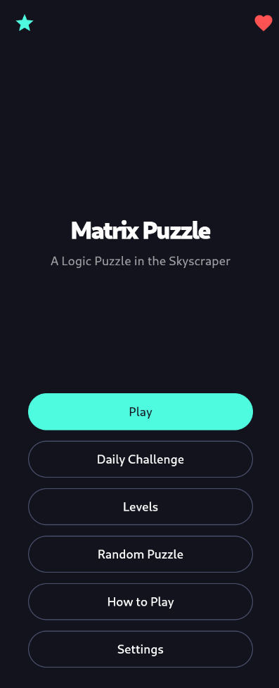 Matrix Puzzle screenshot 1
