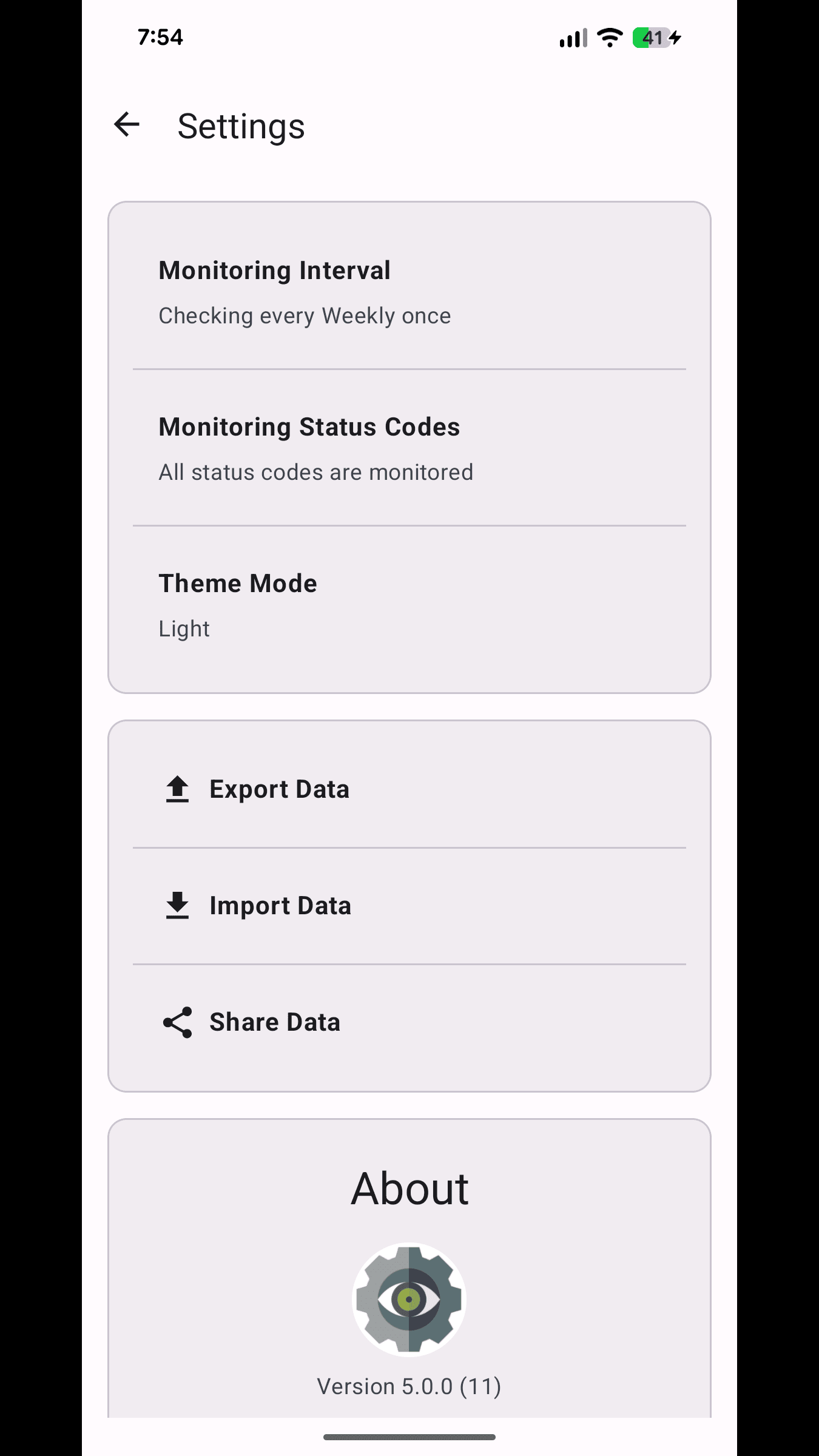 Website Monitor screenshot 3