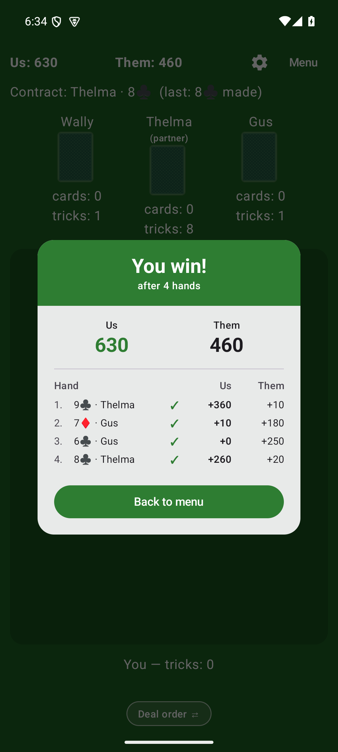 500 - Multiplayer card game screenshot 7