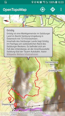 OpenTopoMap Viewer screenshot 1