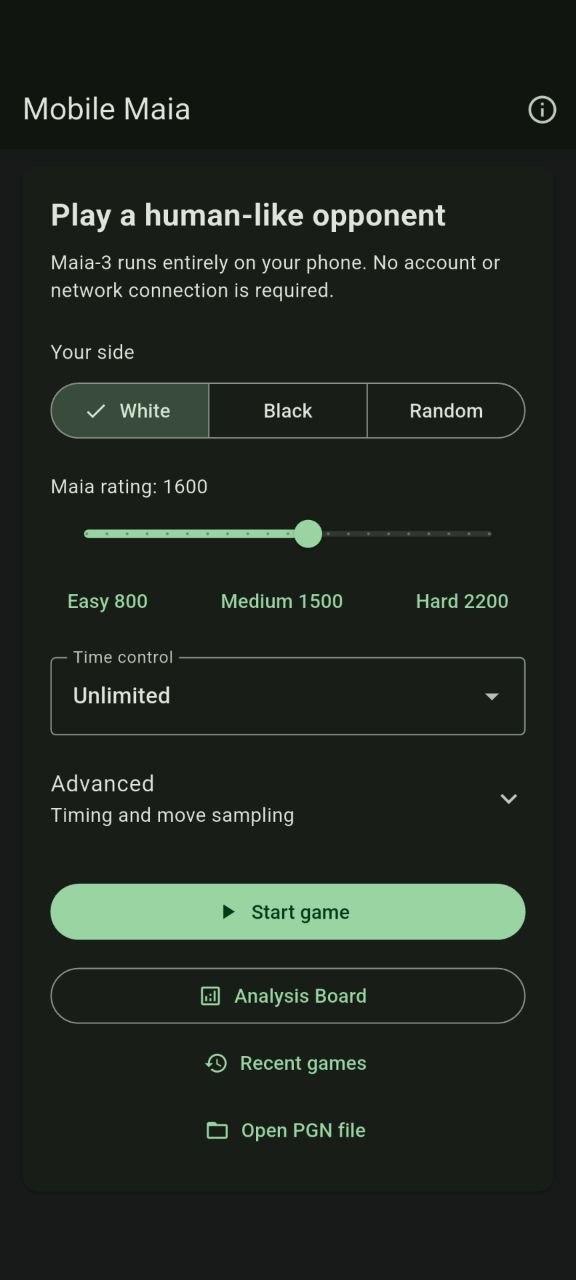 Mobile Maia screenshot 1