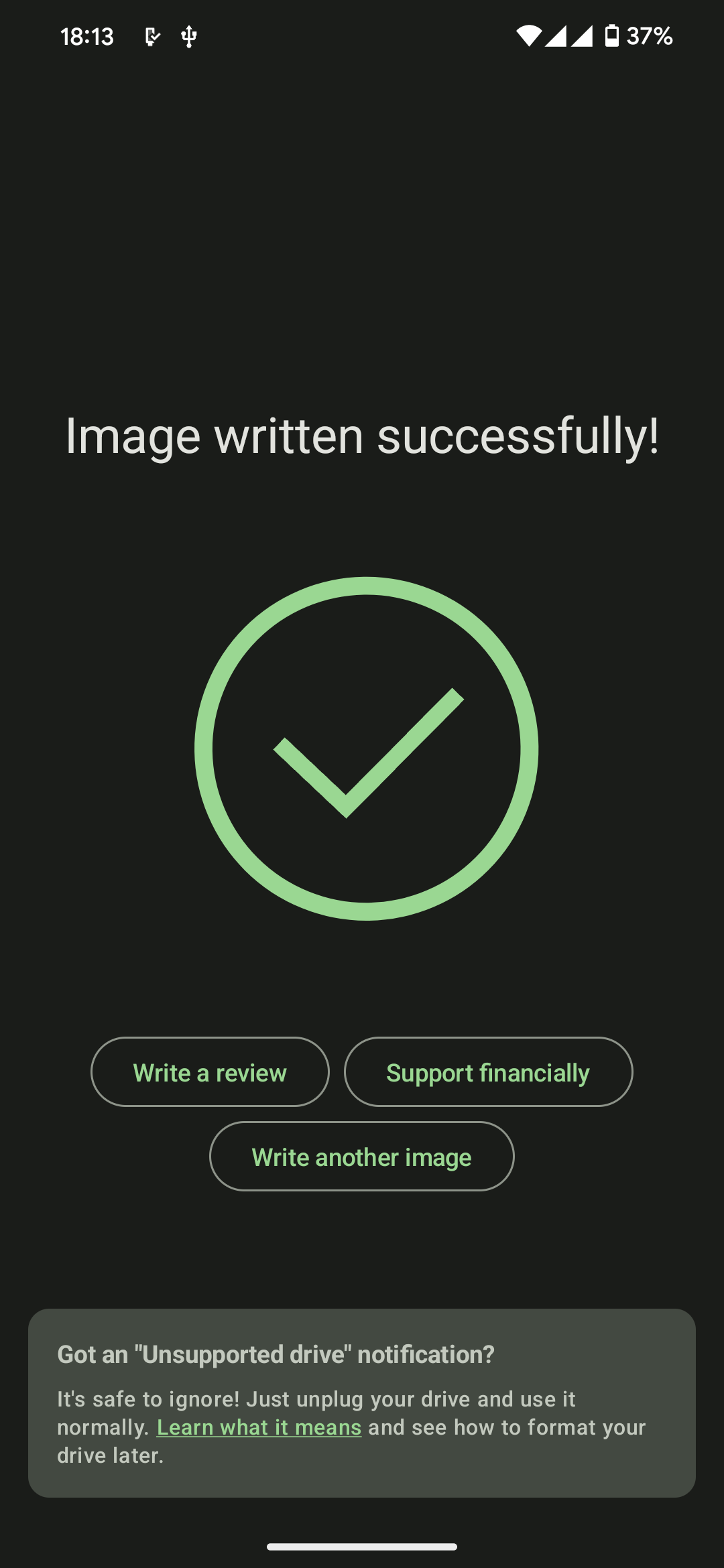 EtchDroid ISO to USB Writer screenshot 6