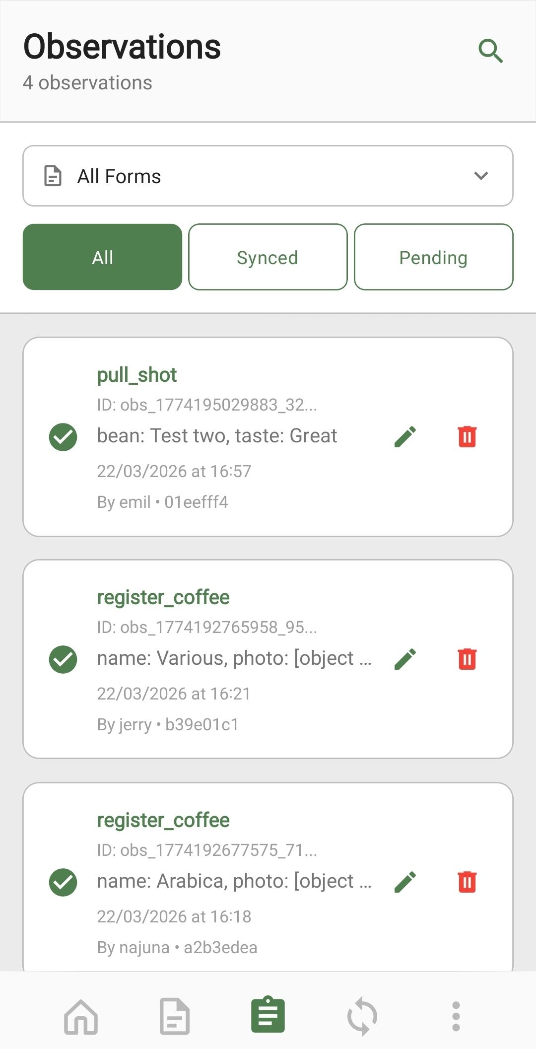 Formulus screenshot 2