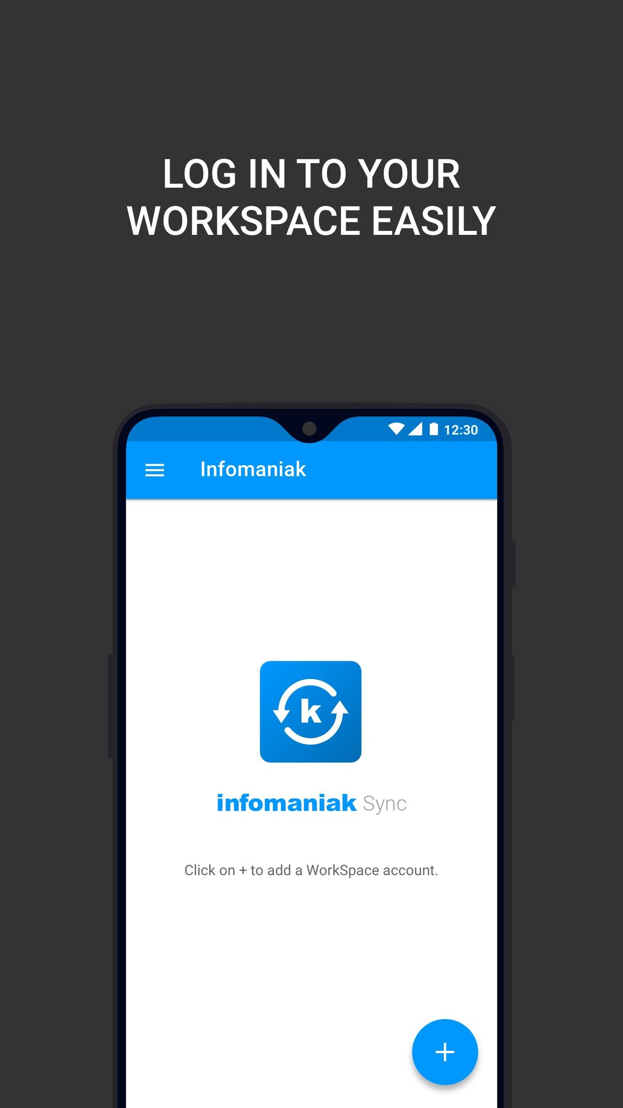 Infomaniak kSync screenshot 1