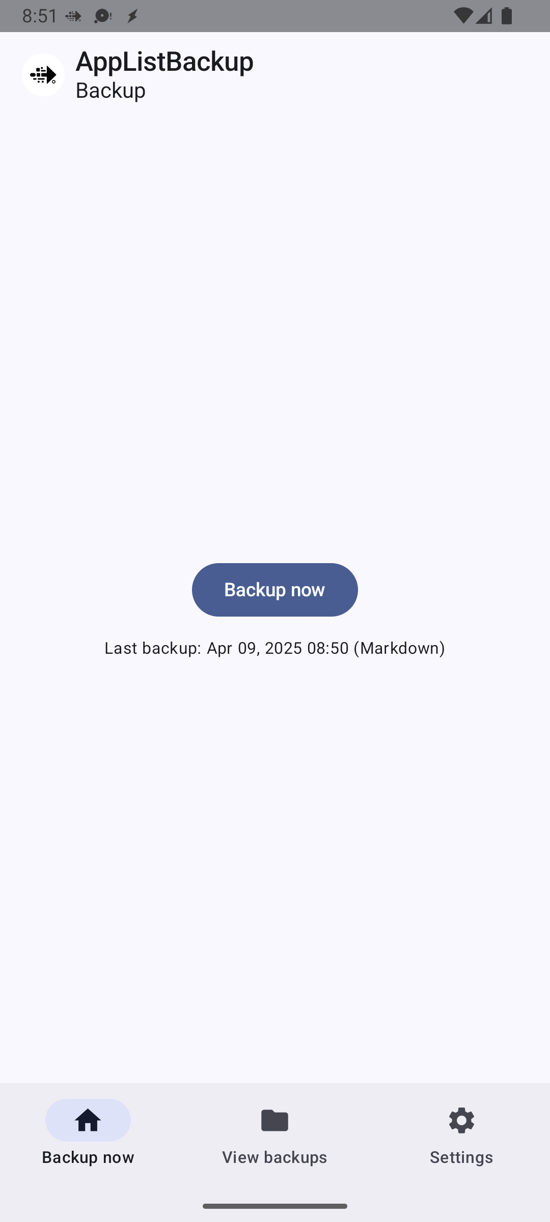 AppListBackup screenshot 13