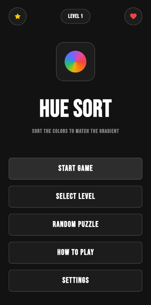 Hue Sort screenshot 1