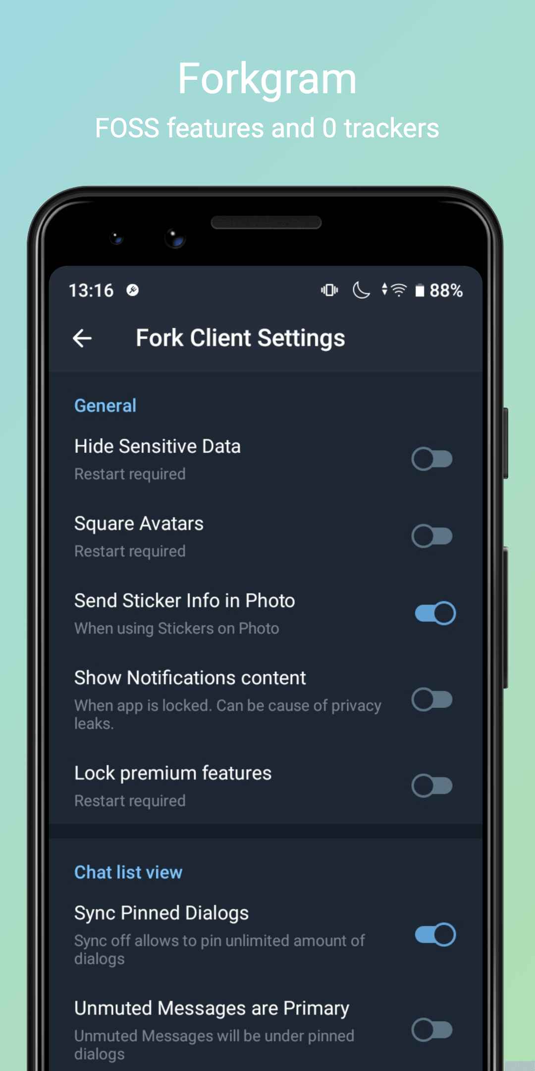 Forkgram Classic screenshot 2