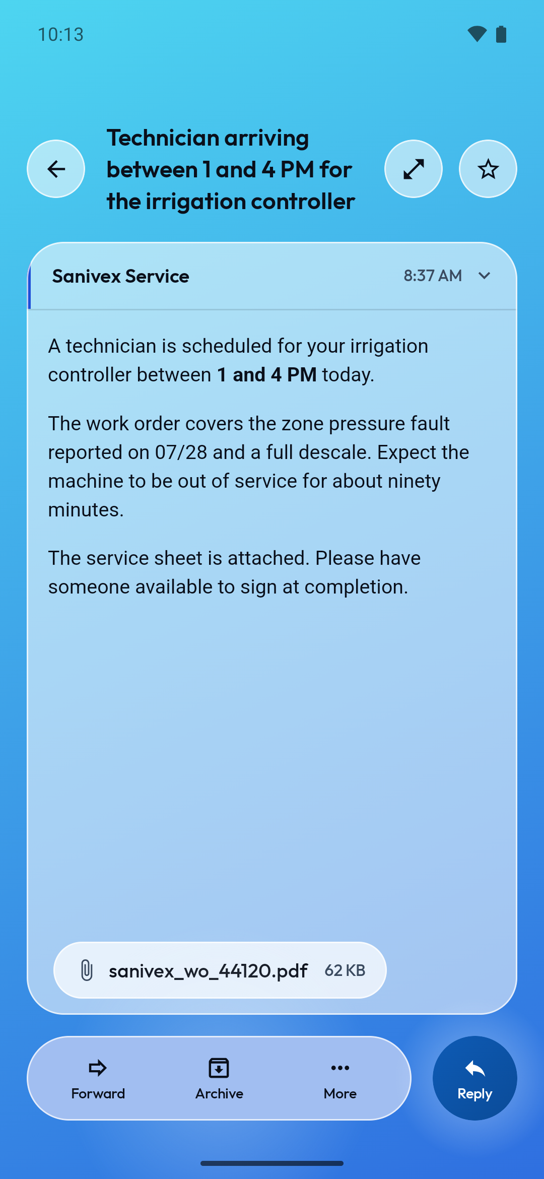 Gridlink Mail screenshot 2