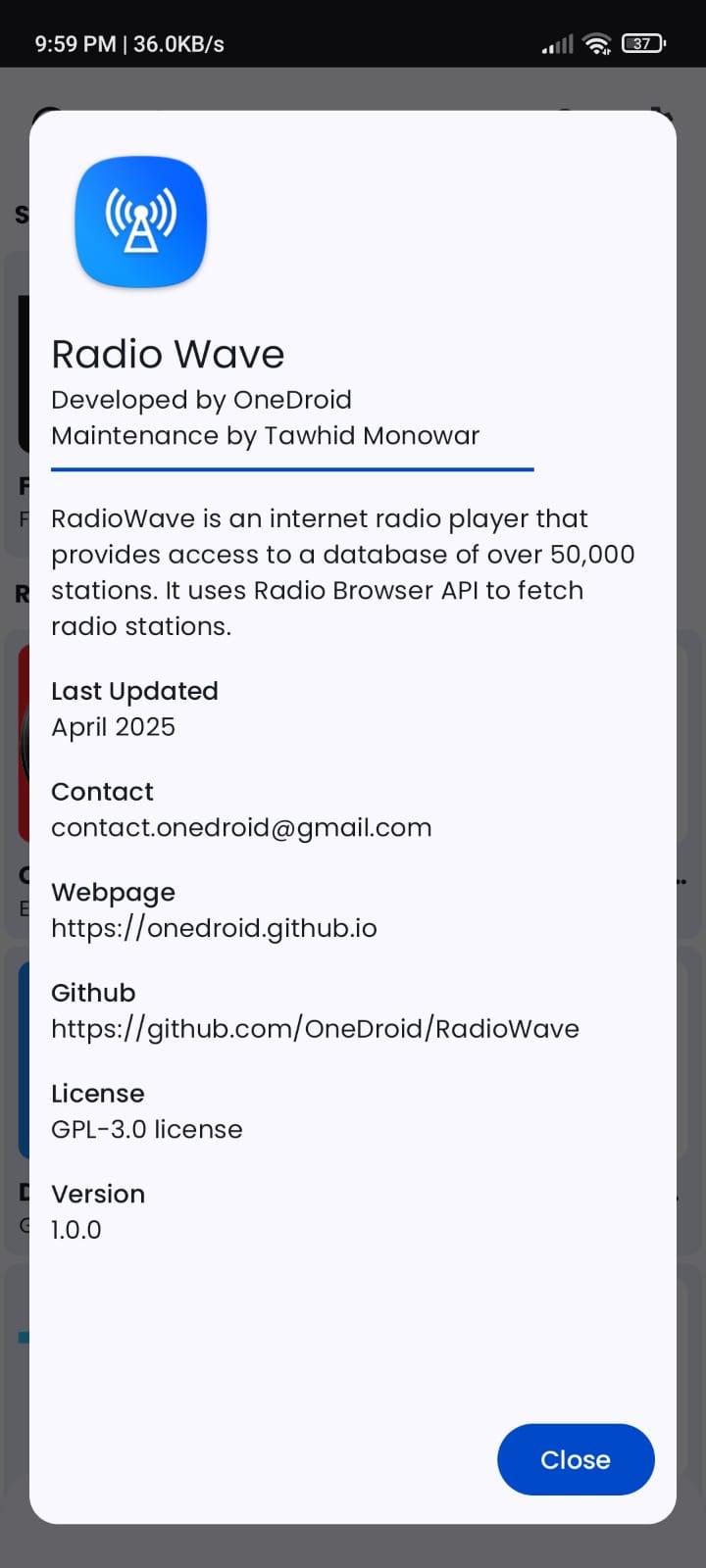 RadioWave screenshot 6