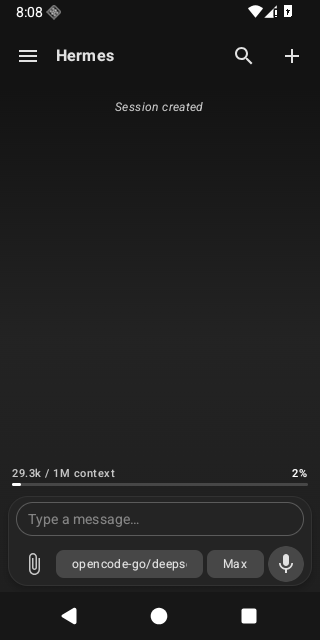 Hermes Mobile screenshot 1