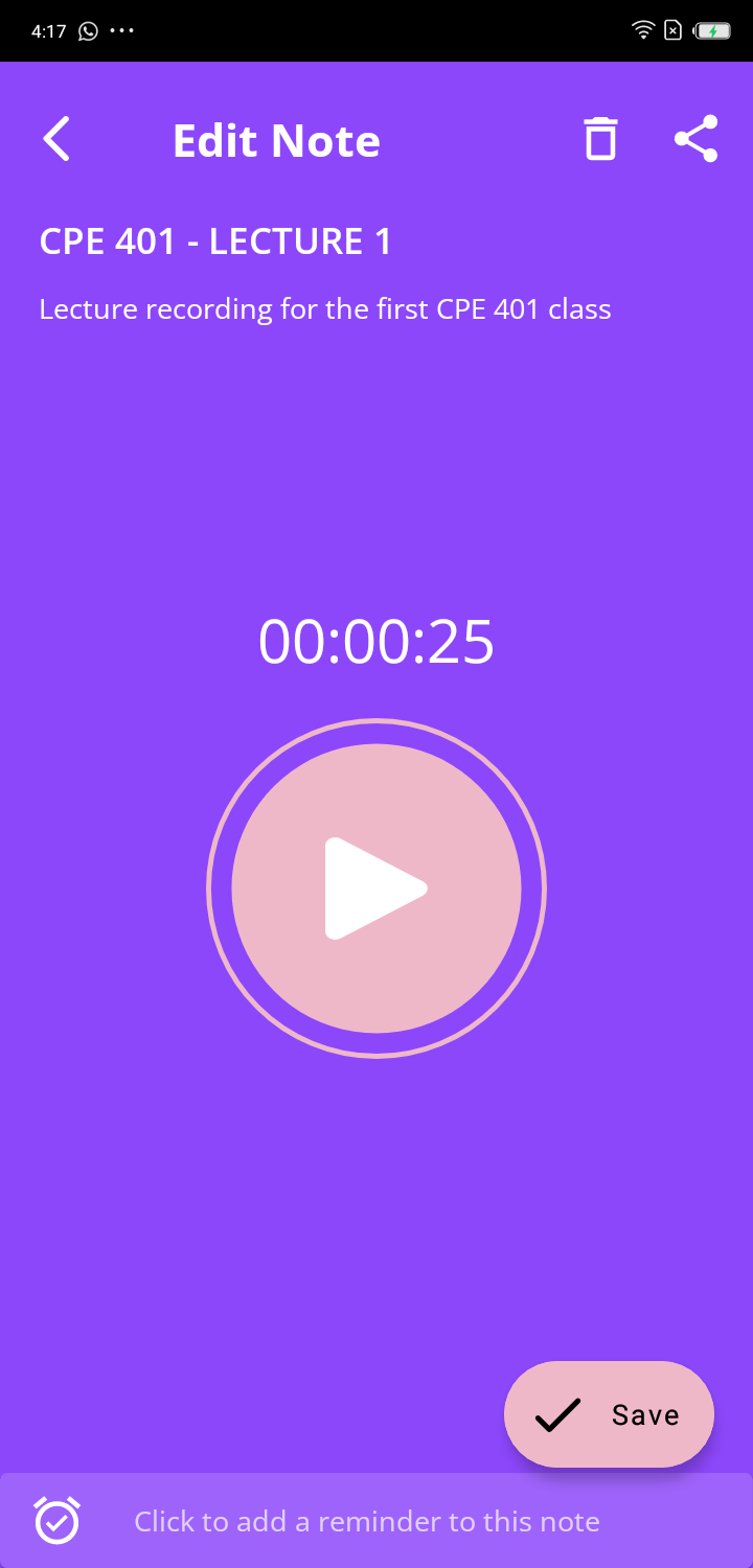Audio Notes screenshot 6