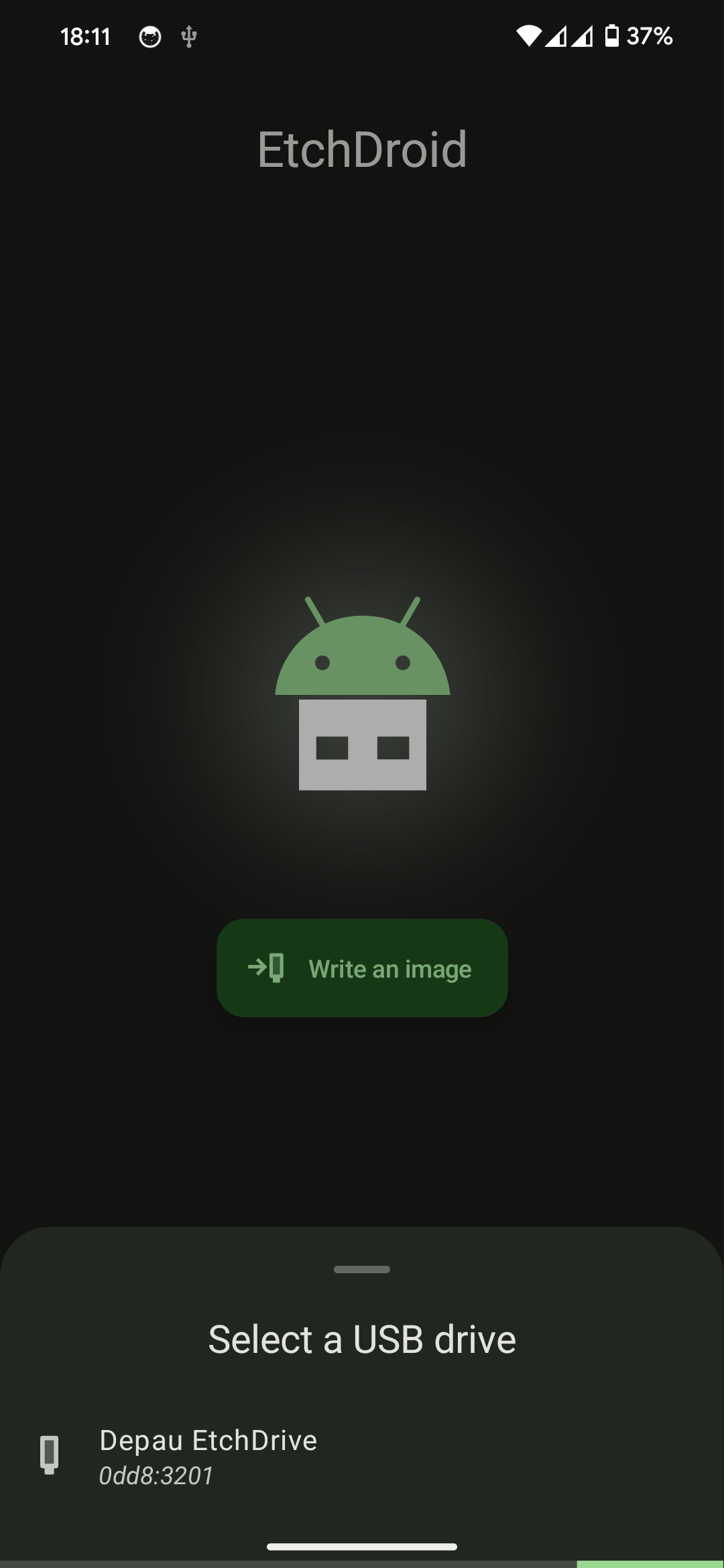 EtchDroid ISO to USB Writer screenshot 2