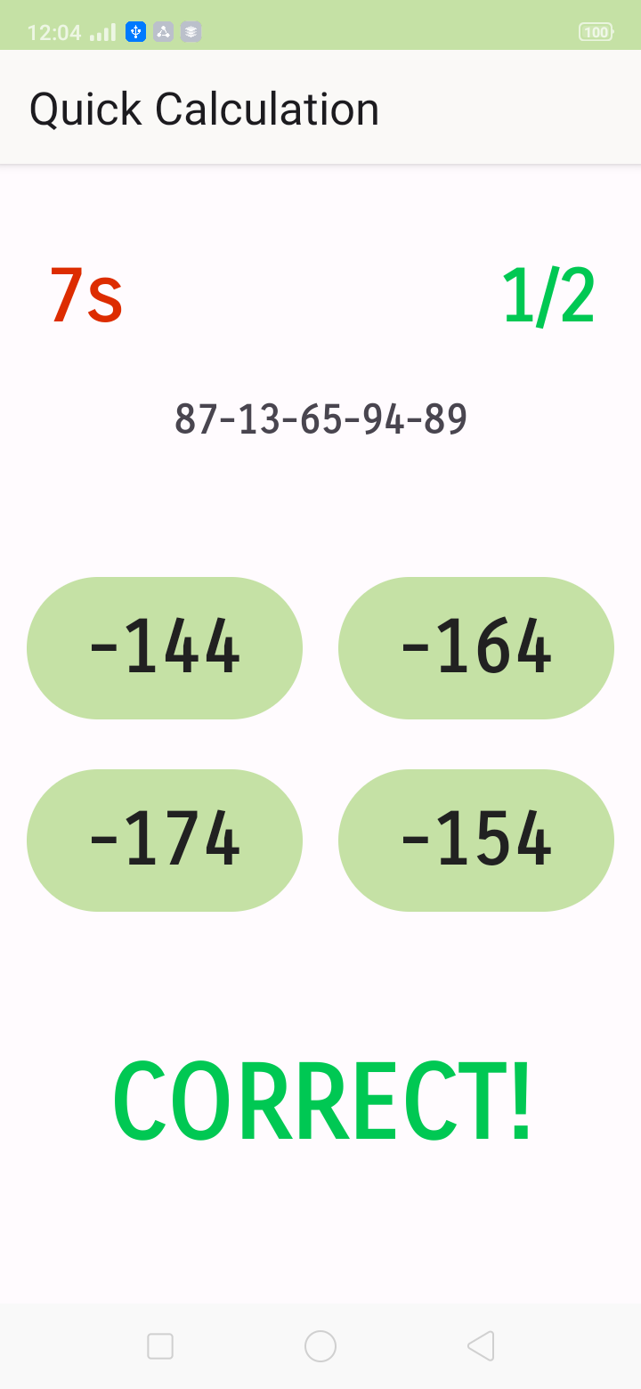 Quick Calculation screenshot 5