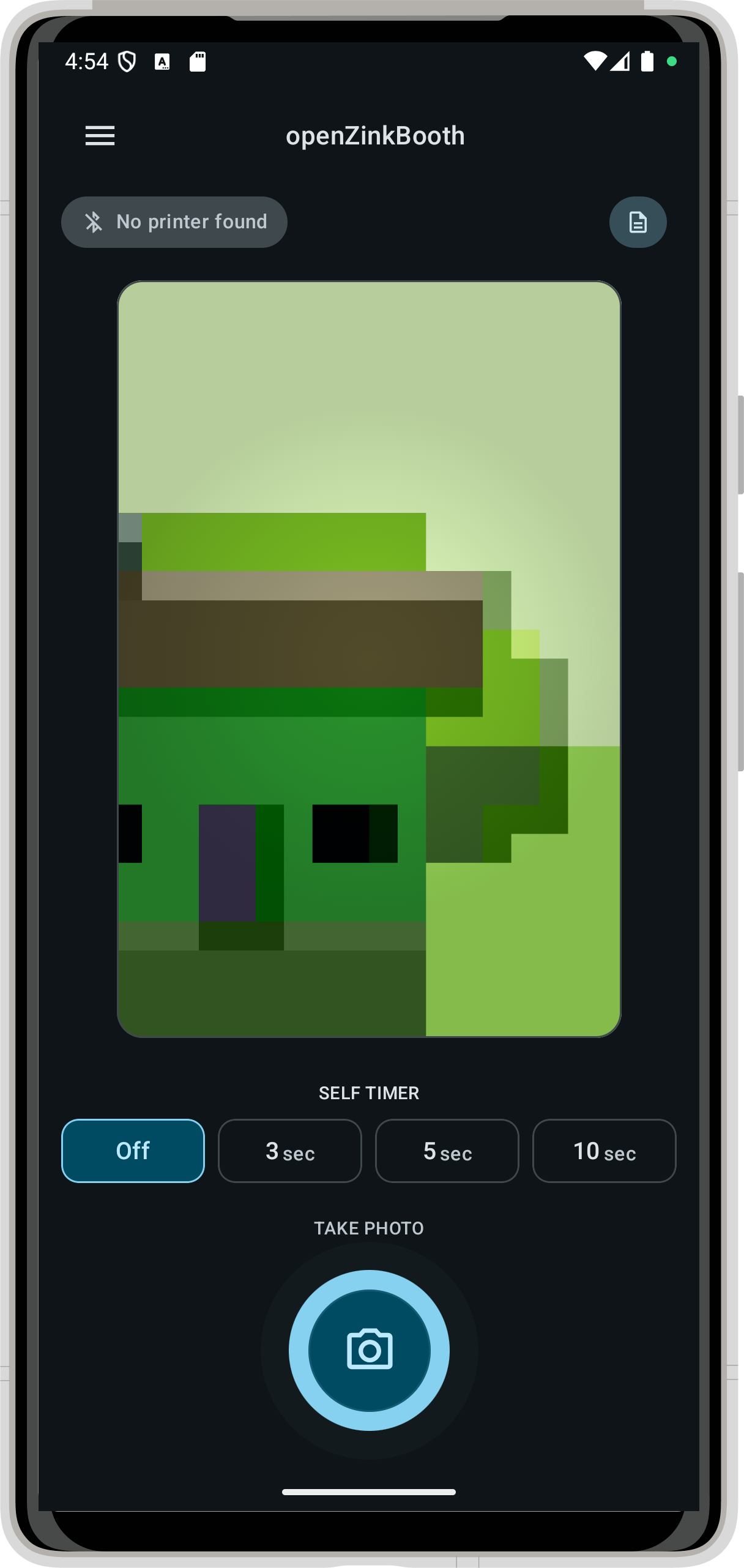 openZinkBooth screenshot 1
