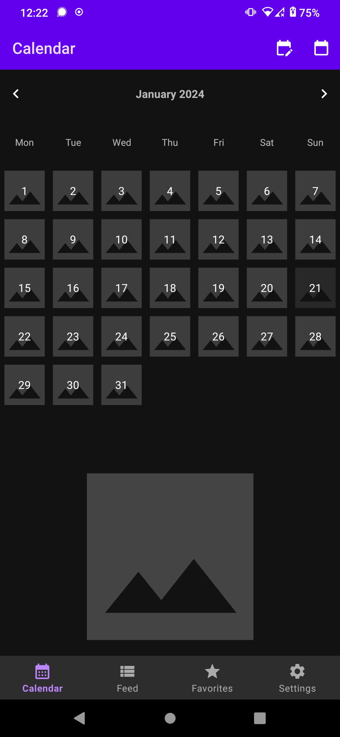 FoCal screenshot 1
