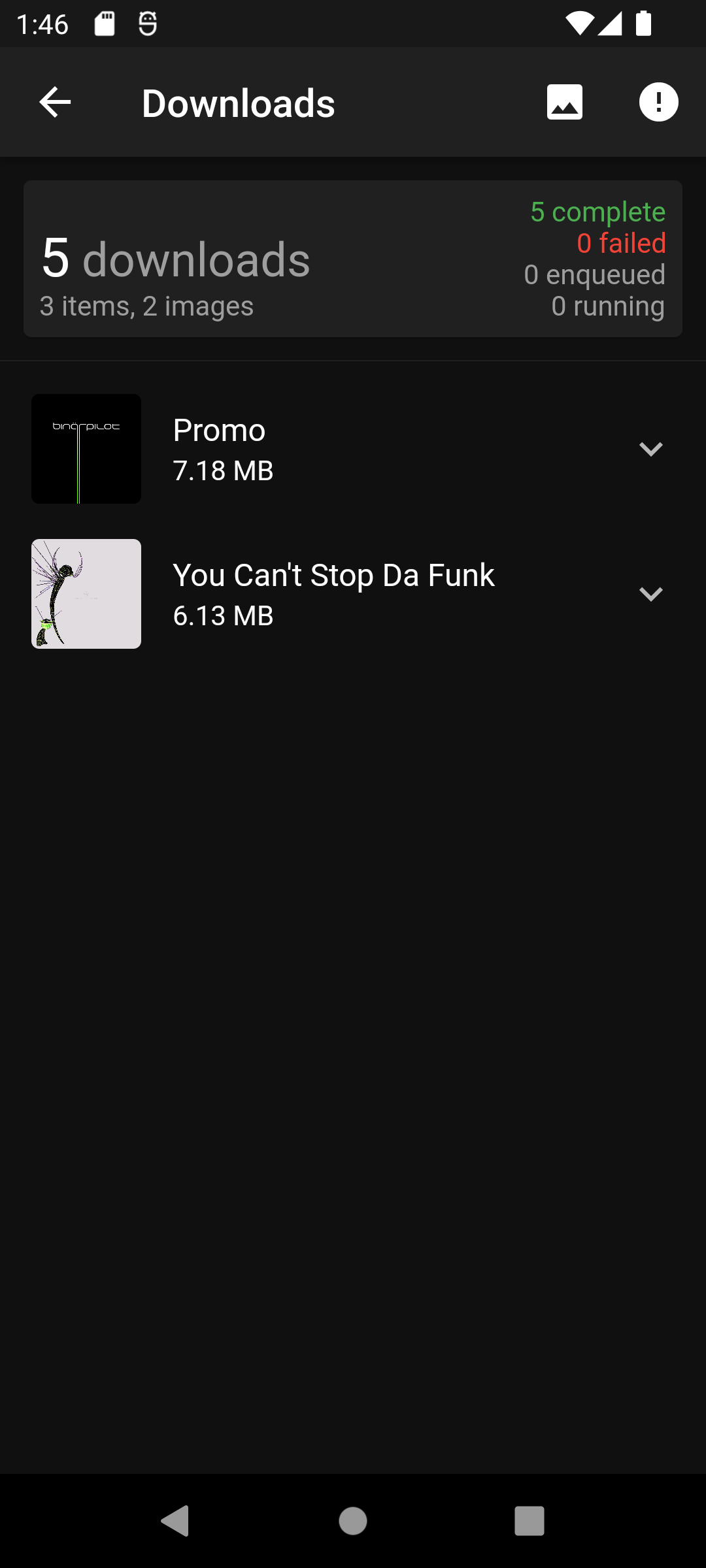 Finamp screenshot 8