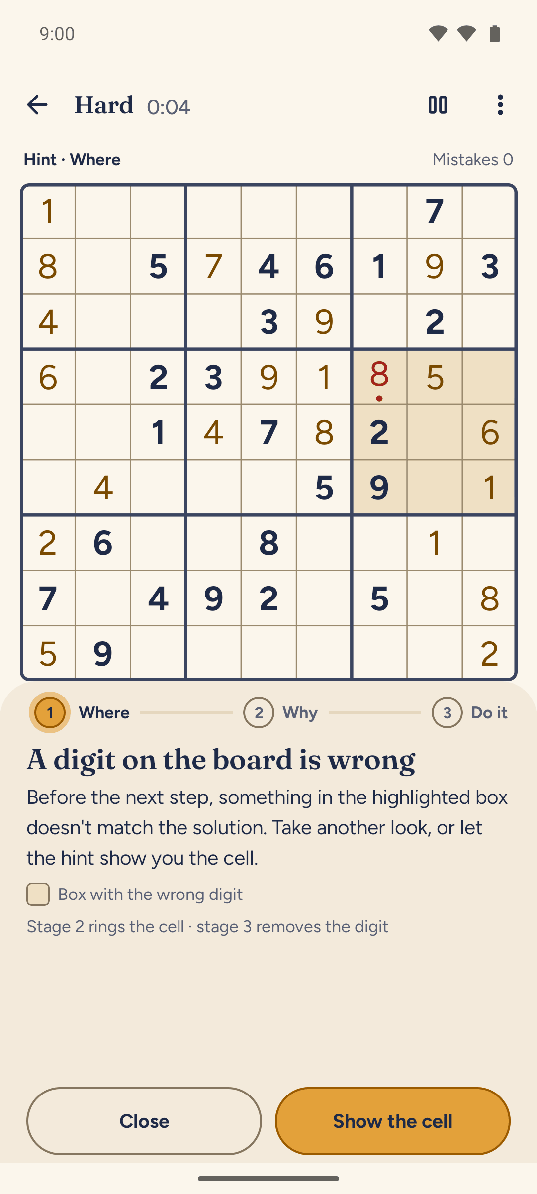 Lantern Sudoku screenshot 3
