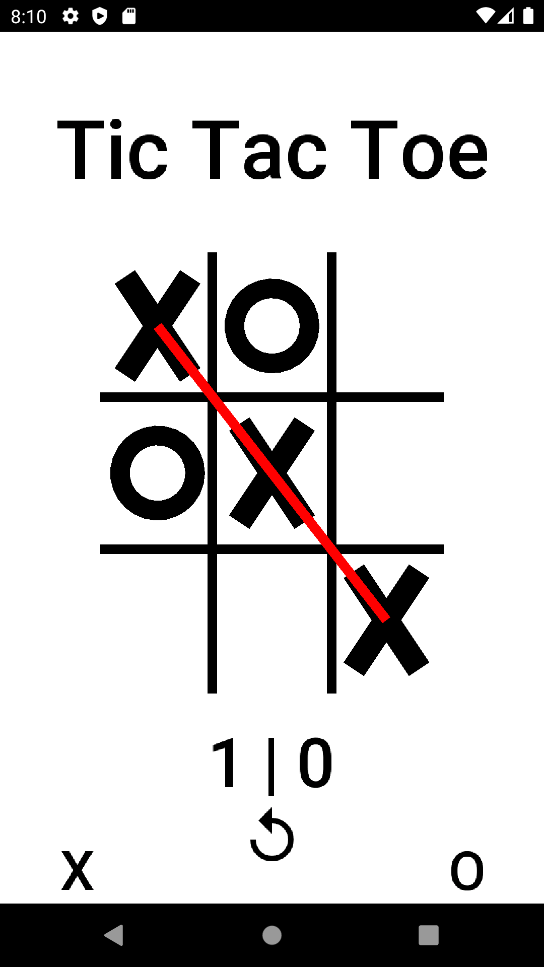 TicTacToe Game screenshot 1