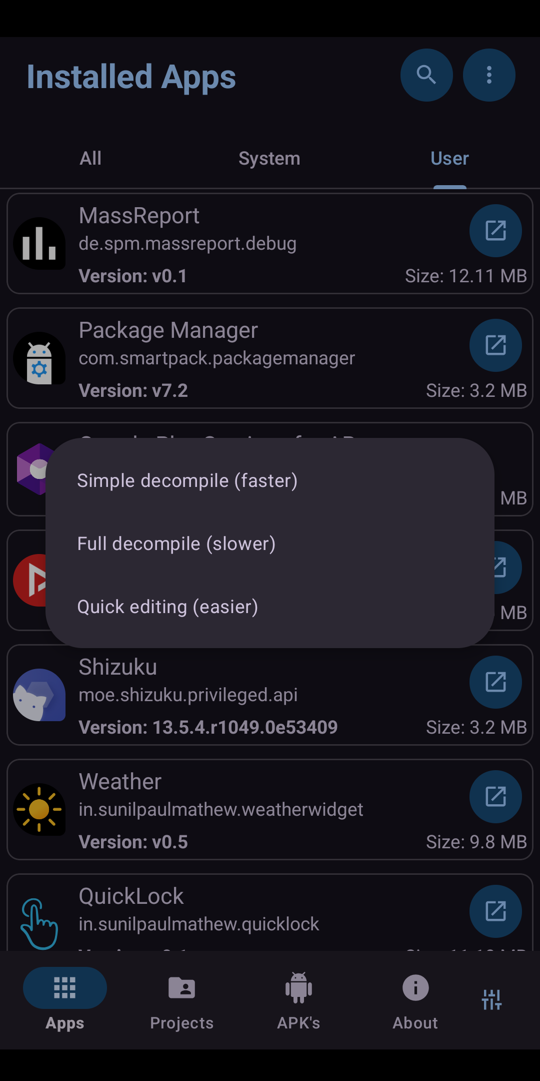 APK Explorer & Editor screenshot 2