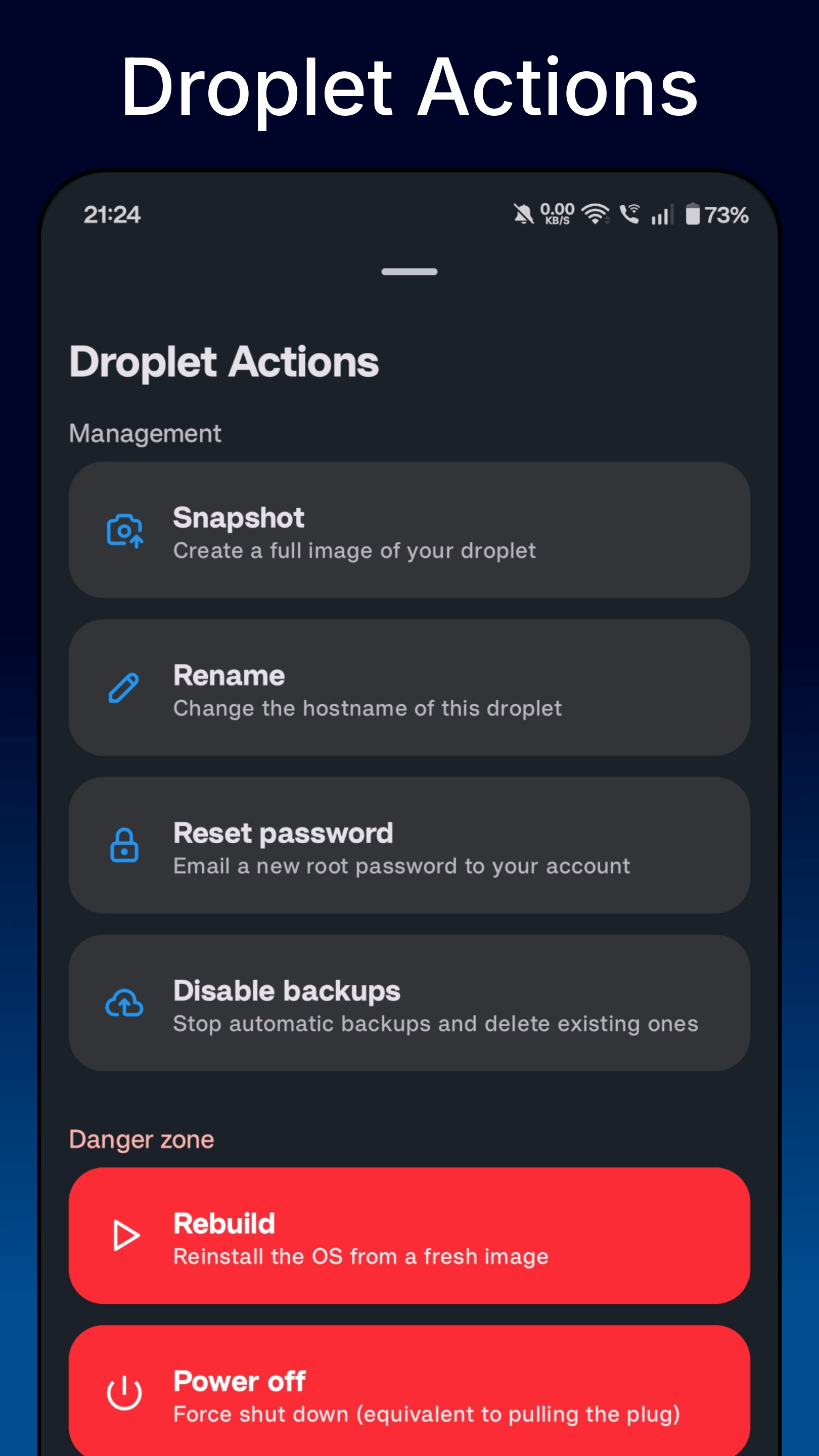 OceanNex for DigitalOcean screenshot 5