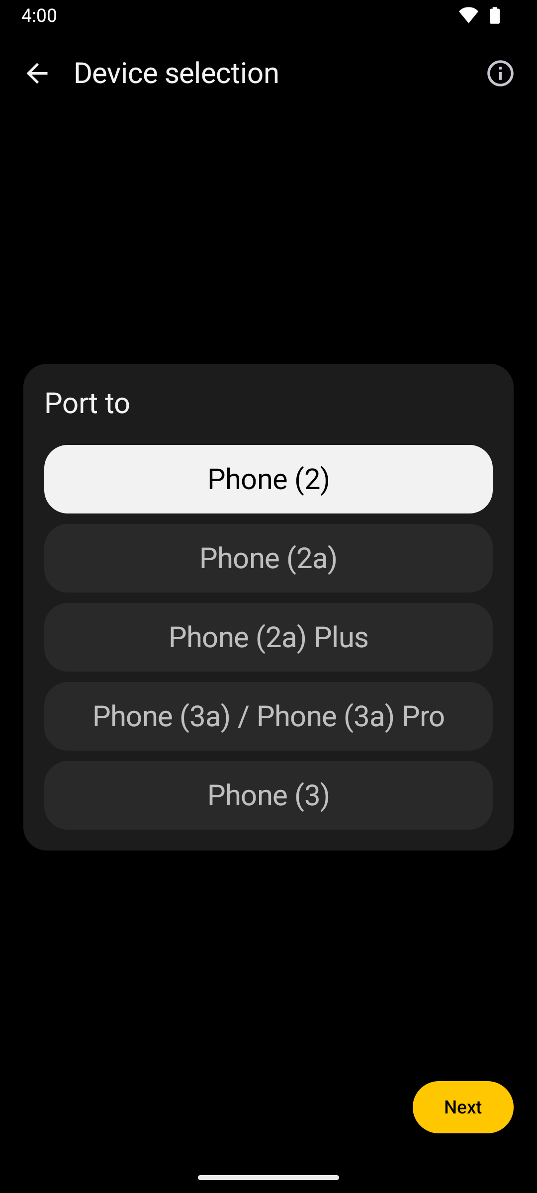 GlyphPort screenshot 2