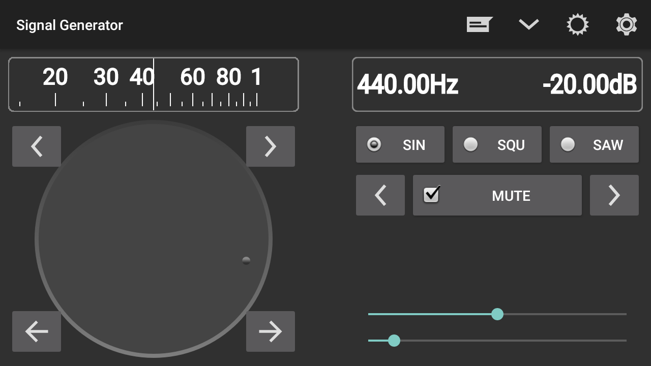 Signal Generator screenshot 1
