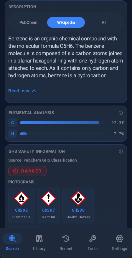 ChemSearch screenshot 19