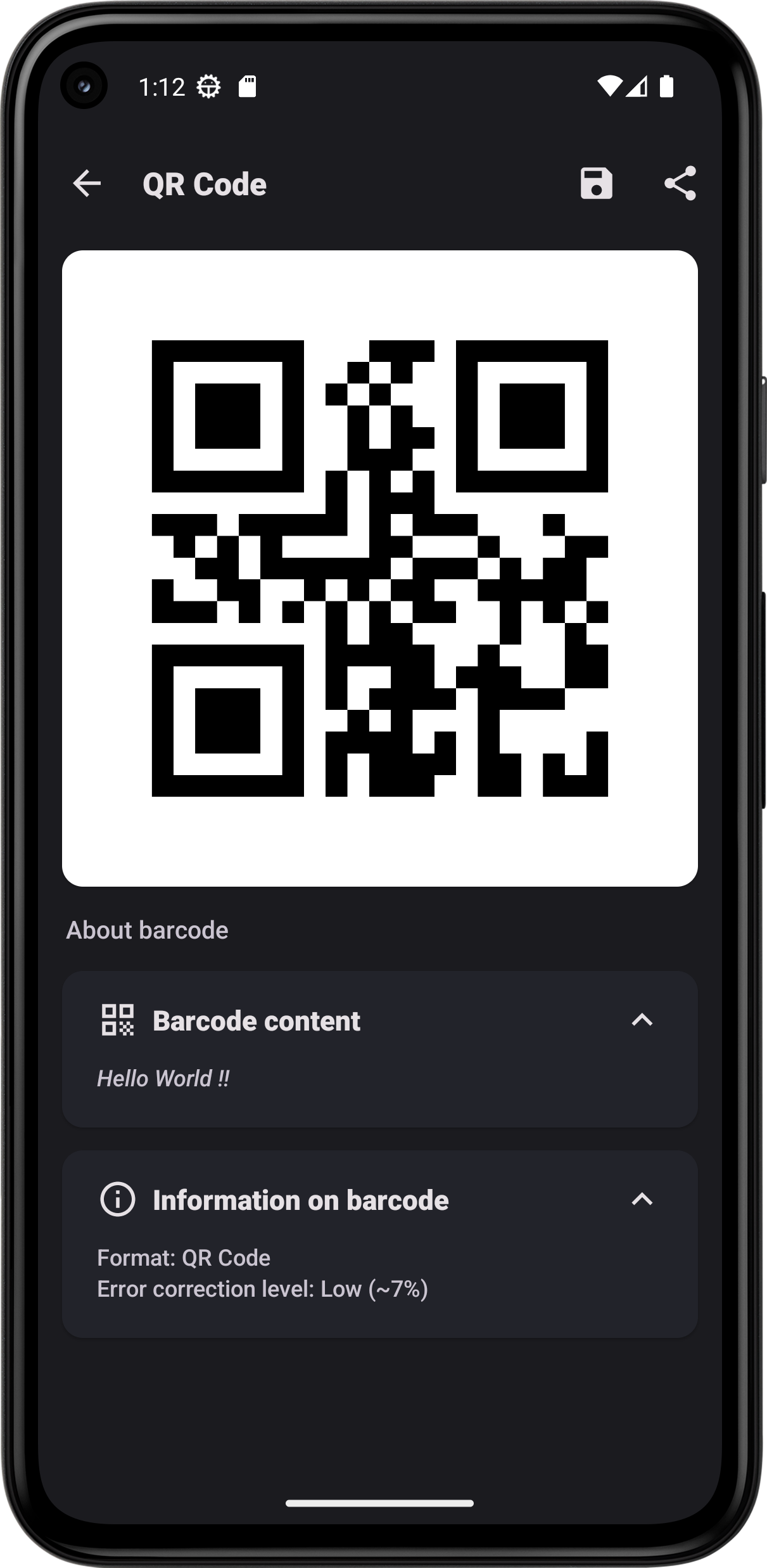 Barcode Scanner screenshot 10