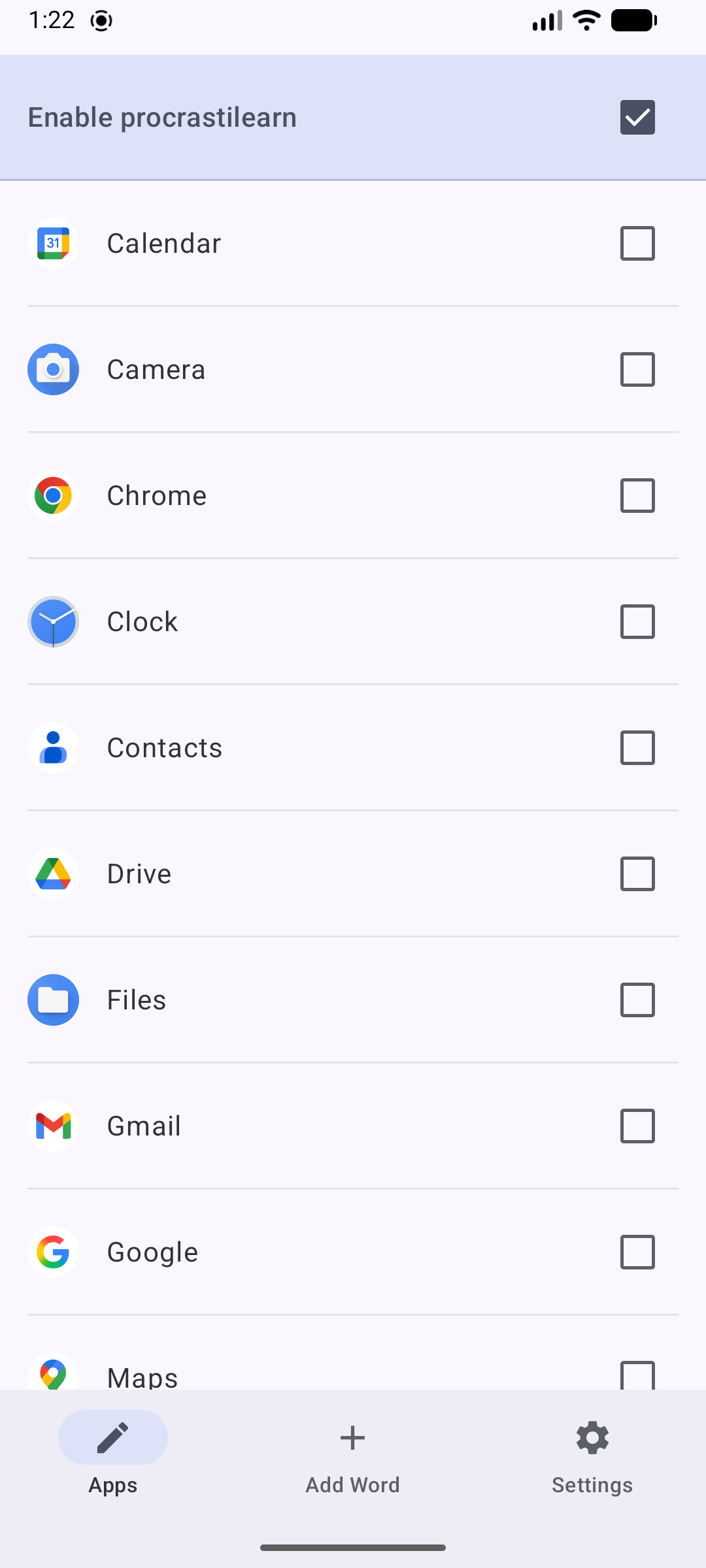 ProcrastiLearn screenshot 1
