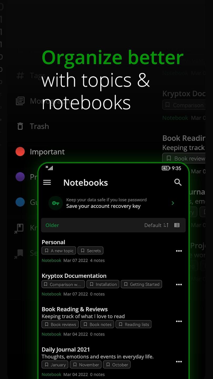 Notesnook - Private notes app screenshot 3