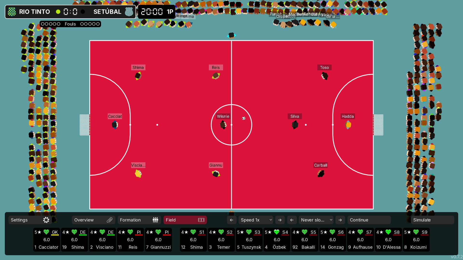 99Managers Futsal Edition screenshot 1