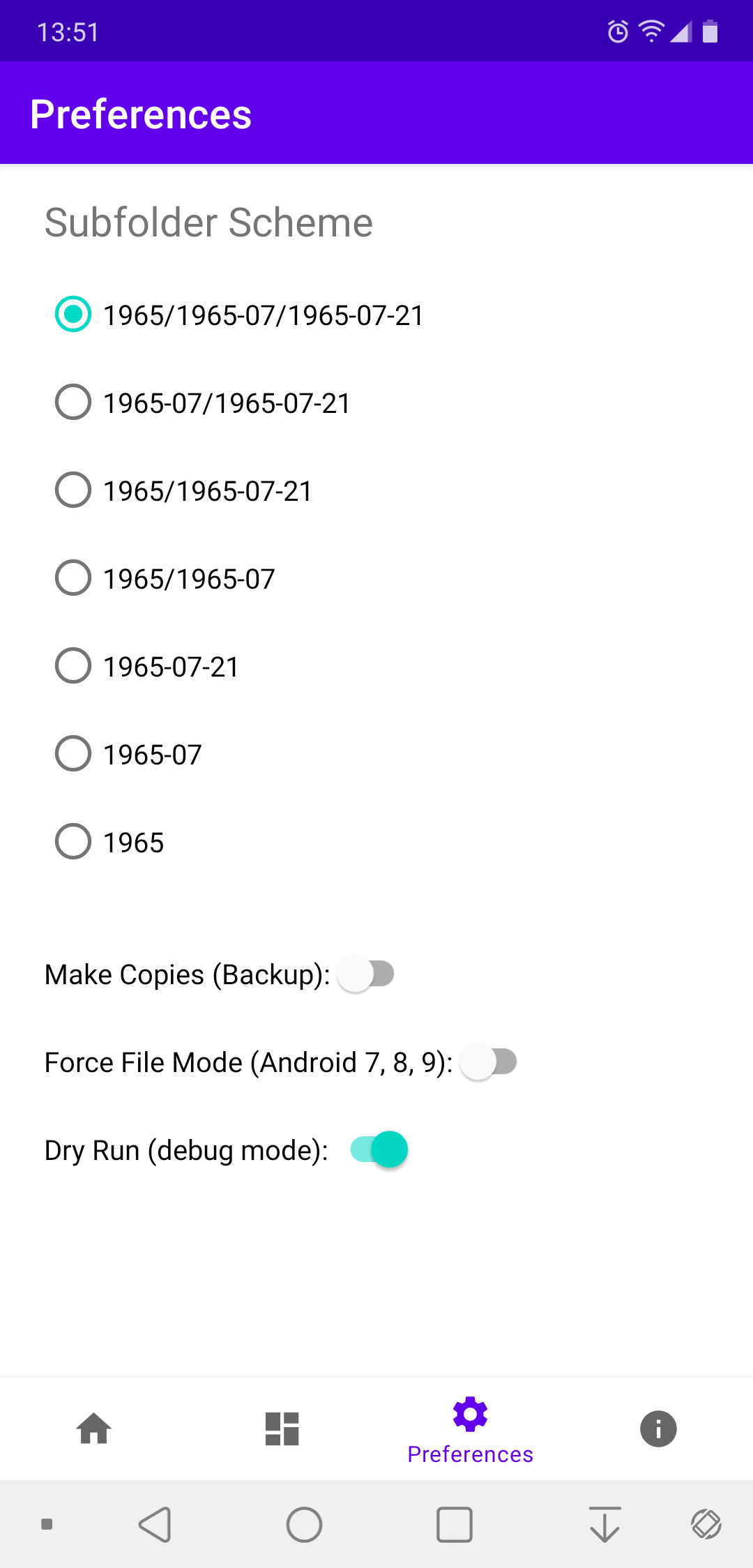 Camera Date Folders screenshot 7