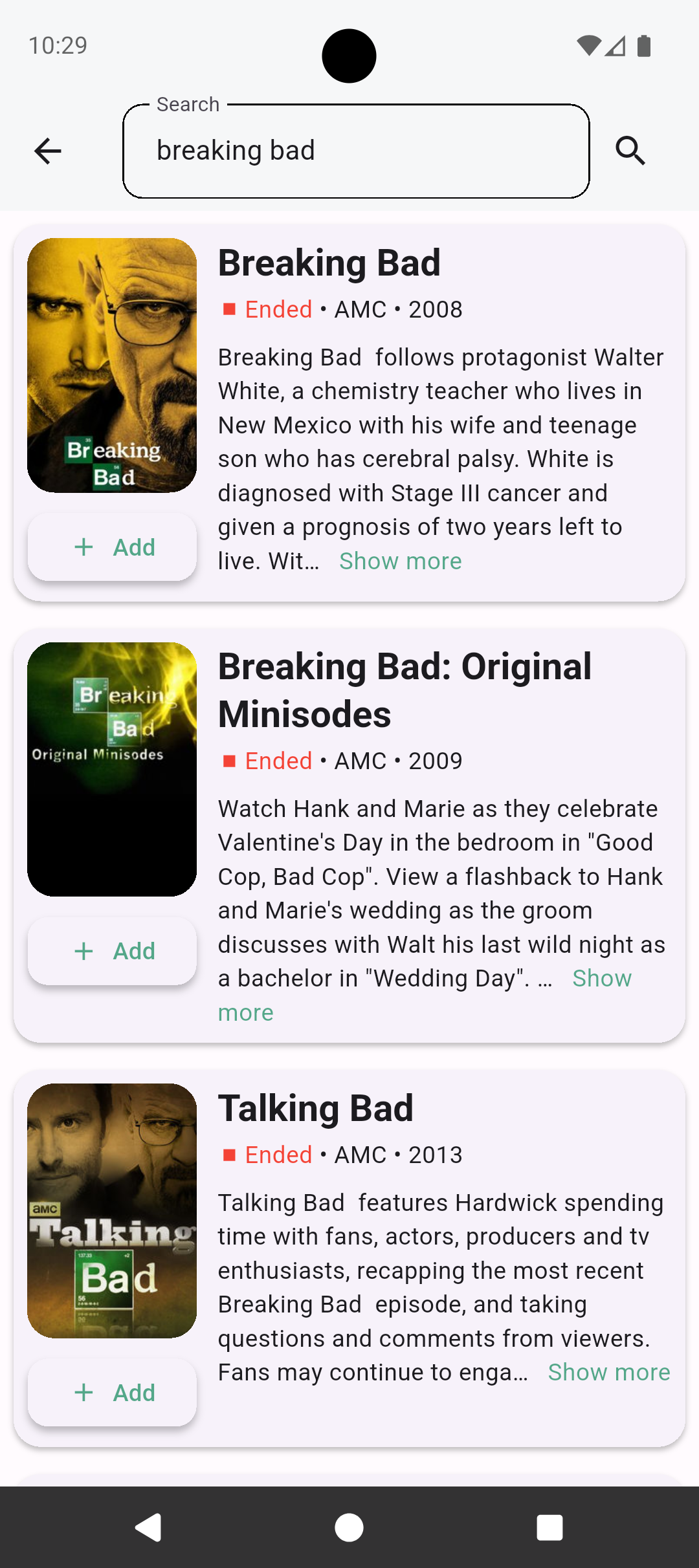 whatIwatch screenshot 3