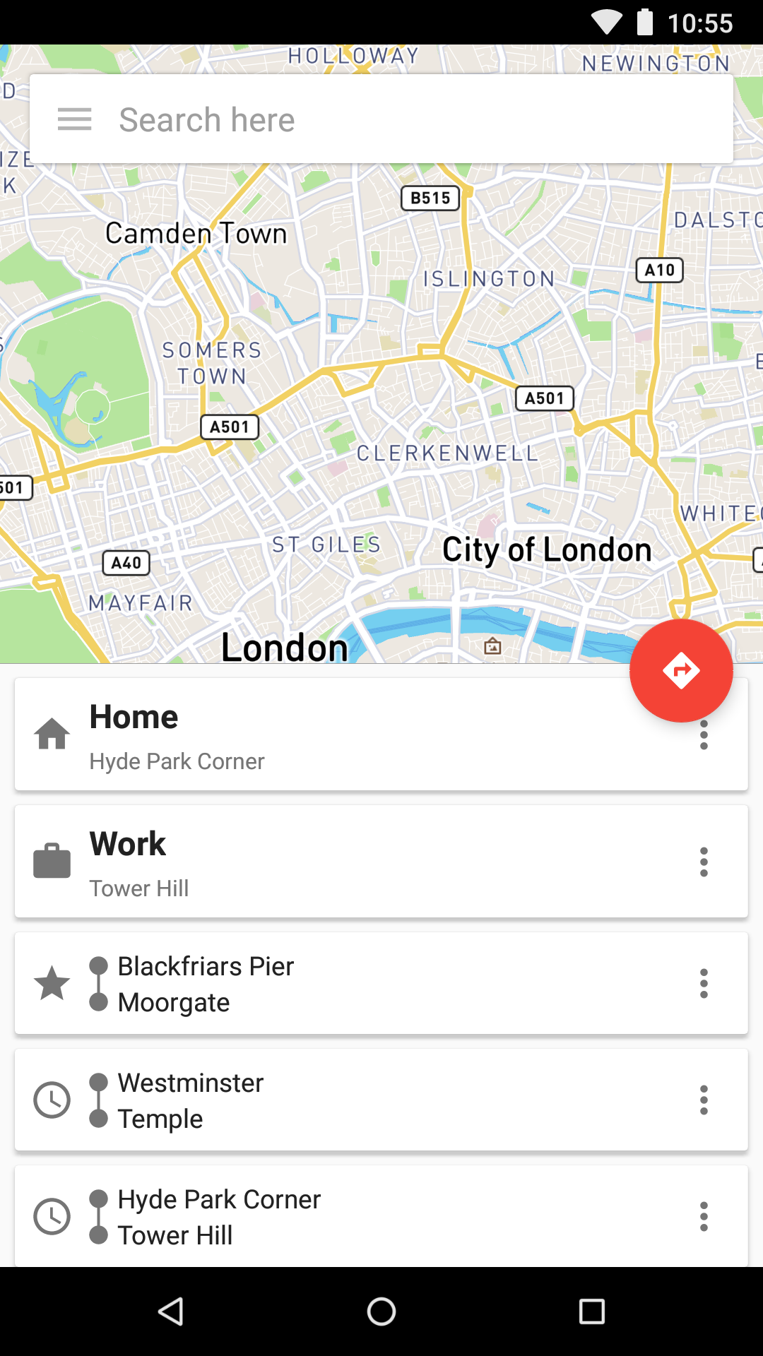 Transportr - Public Transit screenshot 2