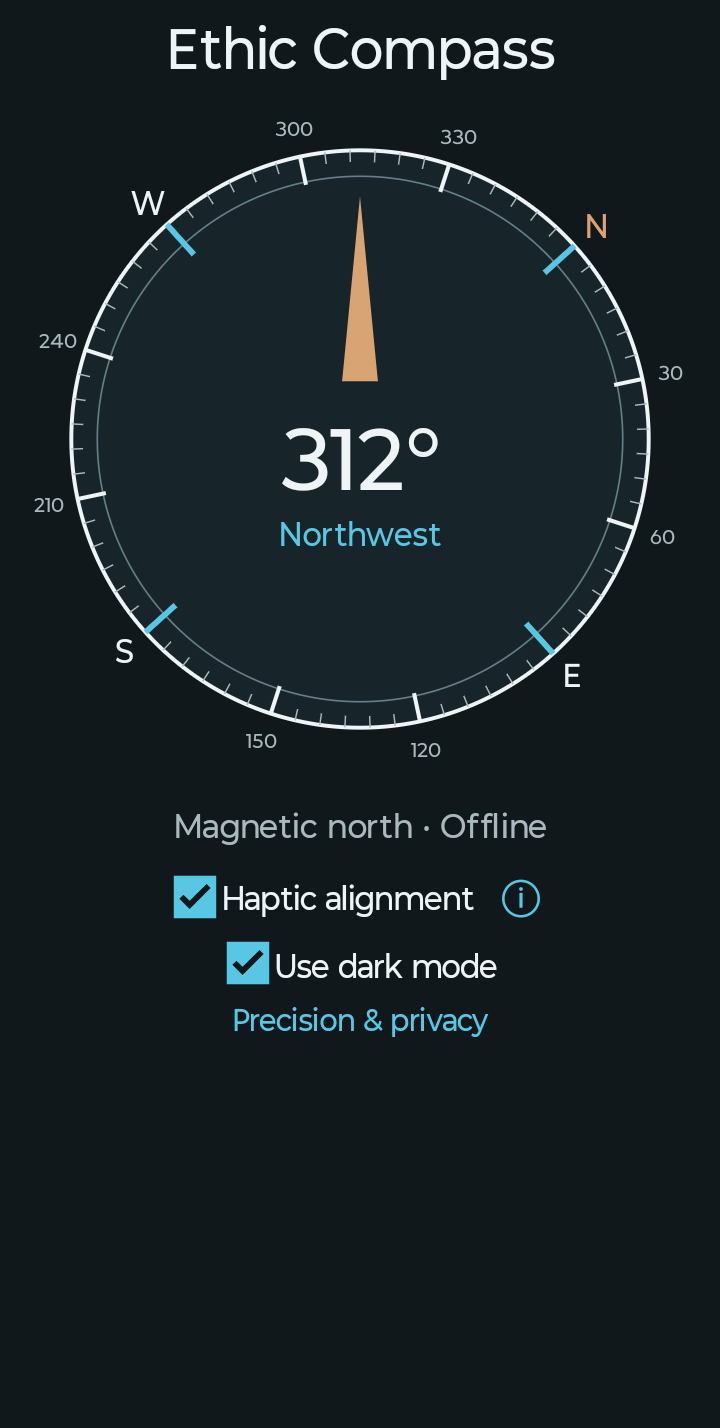 Ethic Compass screenshot 1