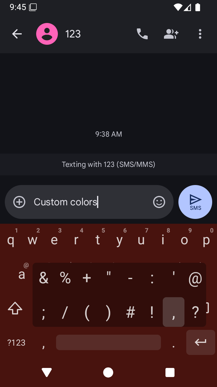 Iris Keyboard screenshot 3