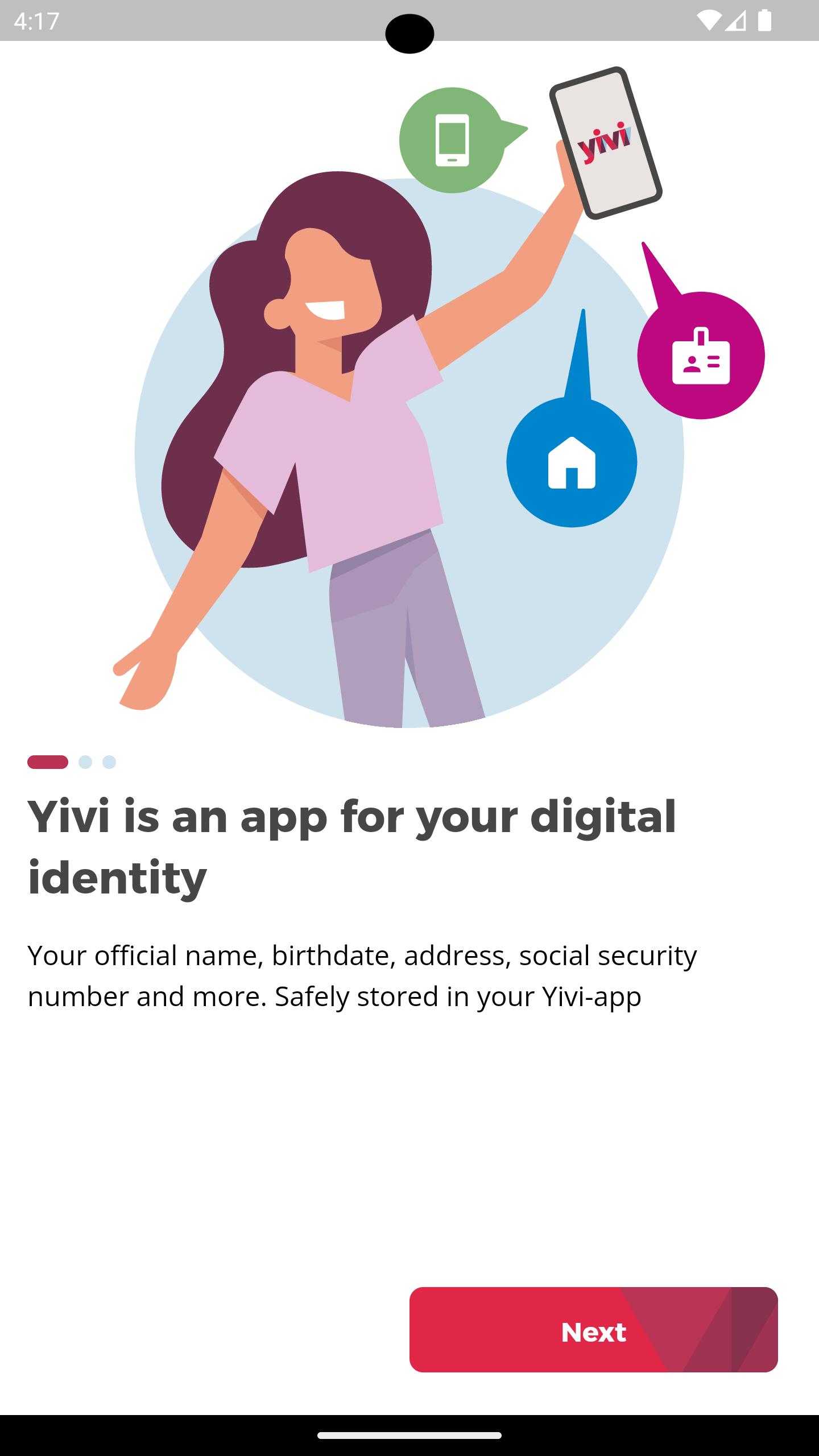 Yivi screenshot 1